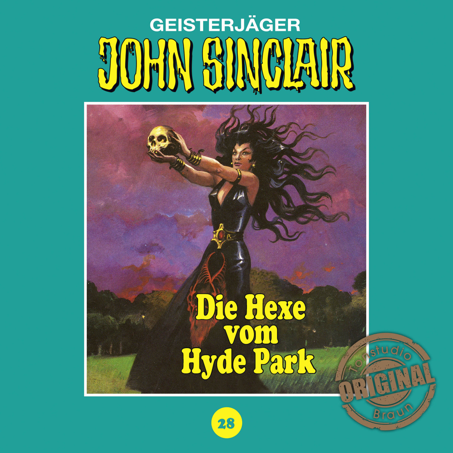 Обложка книги «John Sinclair, Tonstudio Braun, Folge 28: Die Hexe vom Hyde Park»