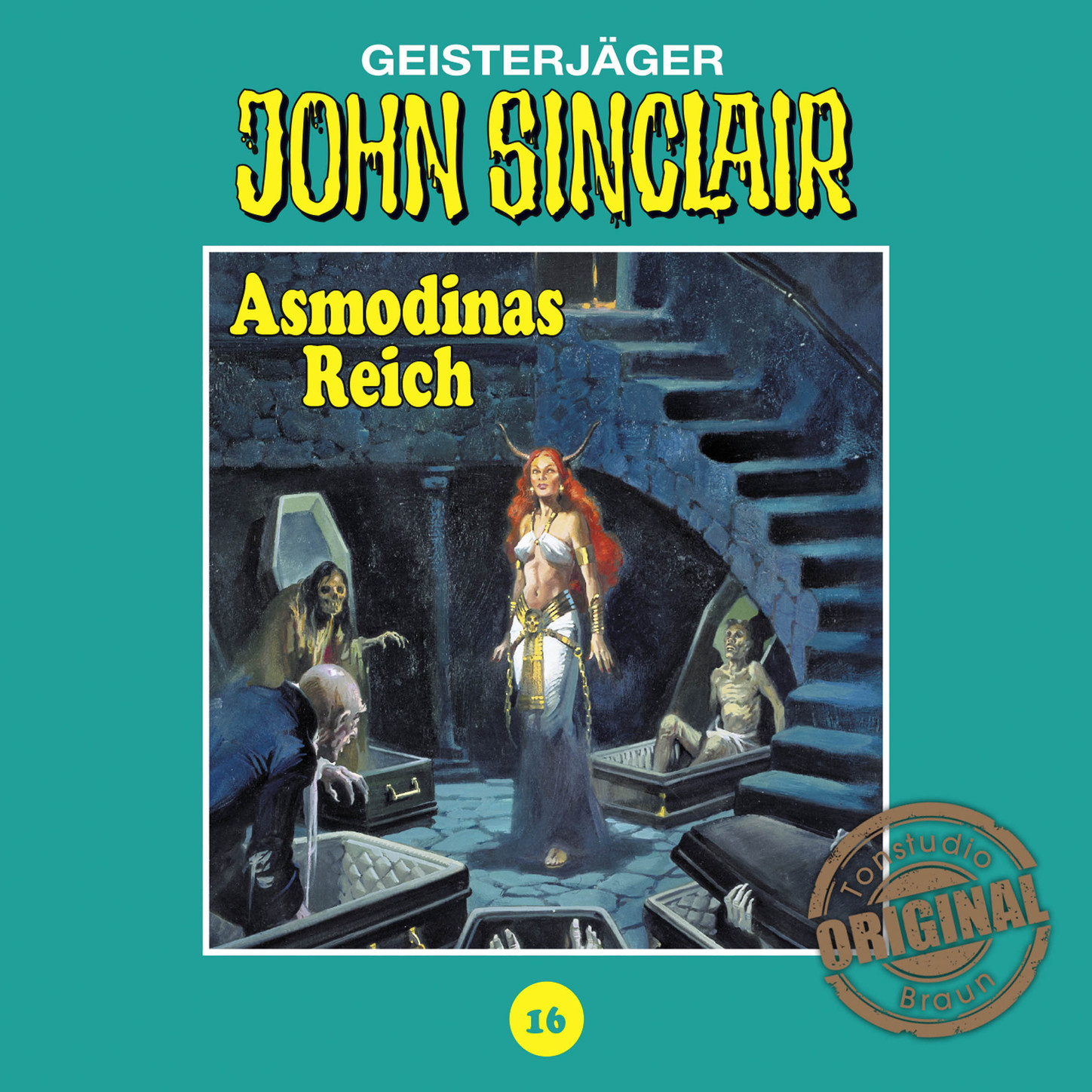 Обложка книги «John Sinclair, Tonstudio Braun, Folge 16: Asmodinas Reich. Teil 2 von 2»