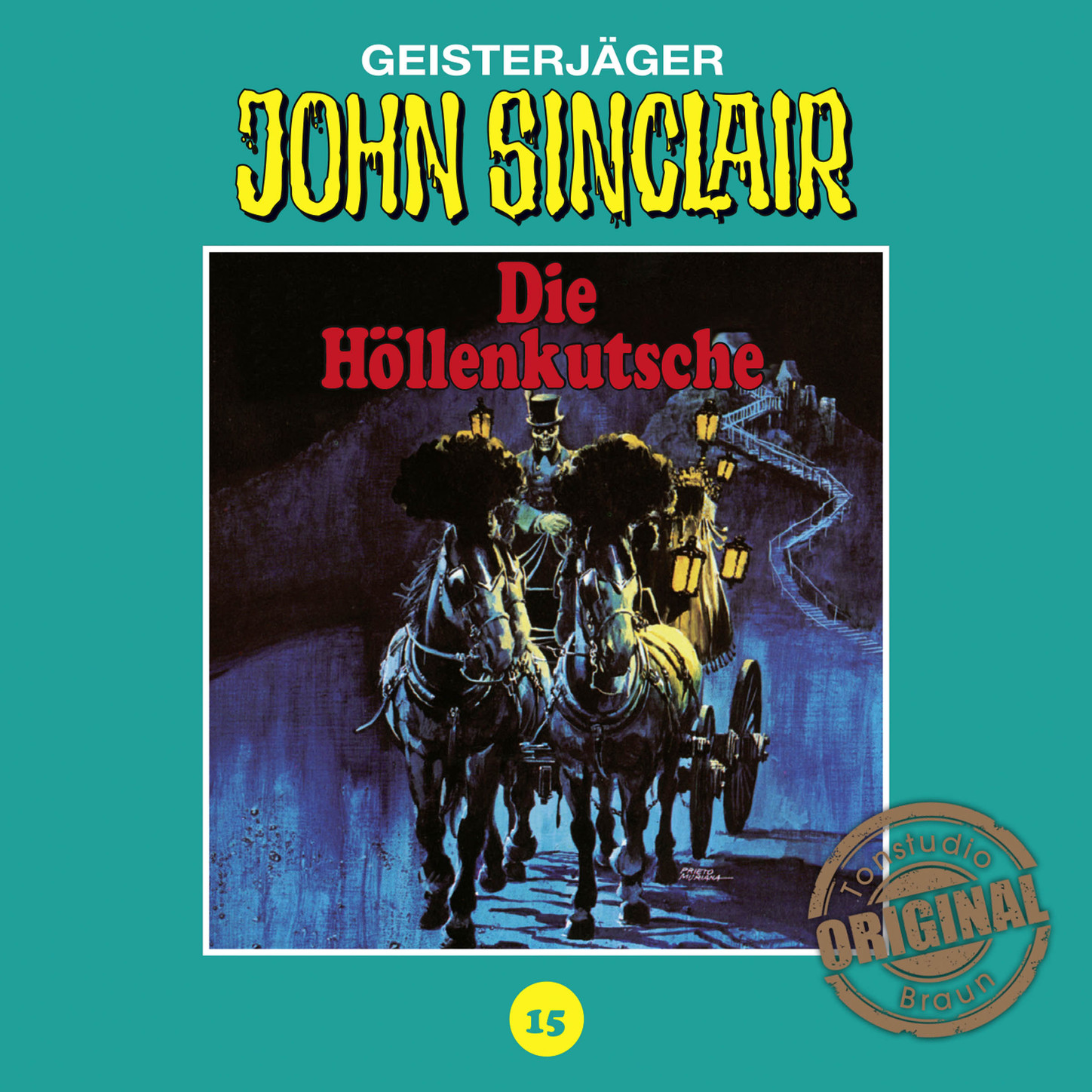 Обложка книги «John Sinclair, Tonstudio Braun, Folge 15: Die Höllenkutsche. Teil 1 von 2»