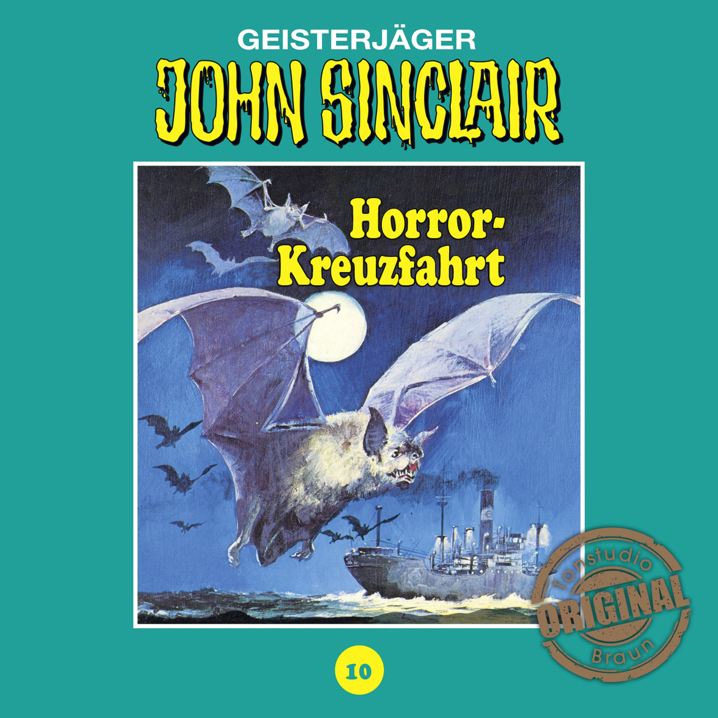 Обложка книги «John Sinclair, Tonstudio Braun, Folge 10: Horror-Kreuzfahrt. Teil 2 von 2»