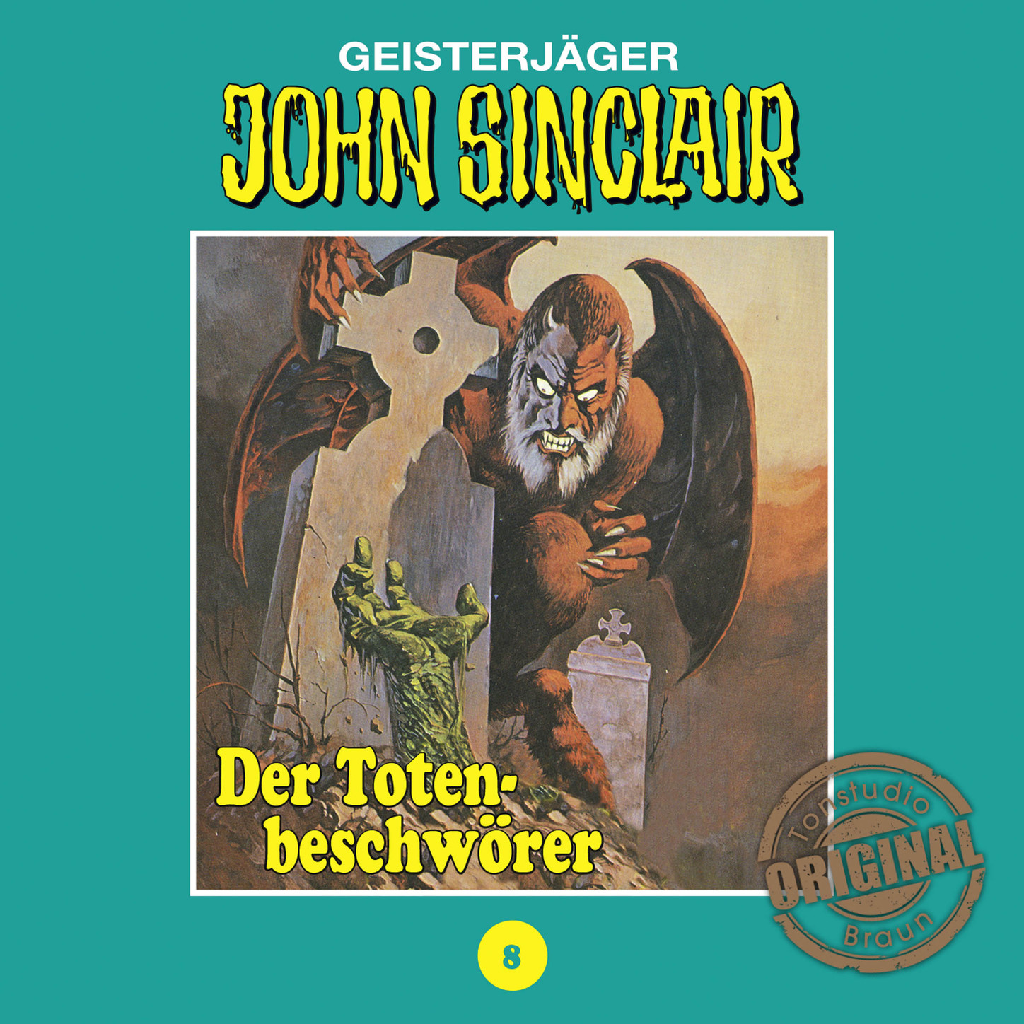 Обложка книги «John Sinclair, Tonstudio Braun, Folge 8: Der Totenbeschwörer»
