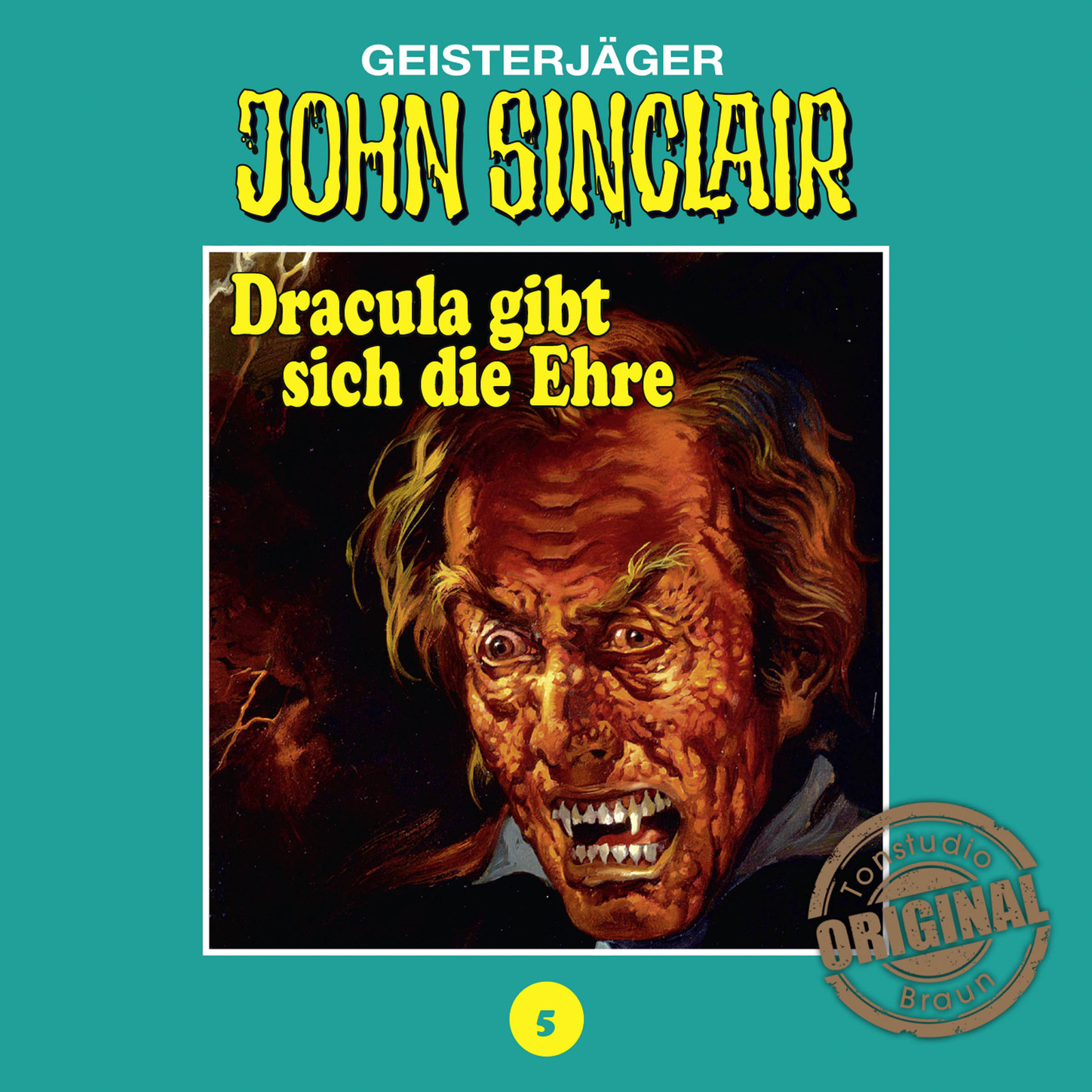 Обложка книги «John Sinclair, Tonstudio Braun, Folge 5: Dracula gibt sich die Ehre. Teil 2 von 3»