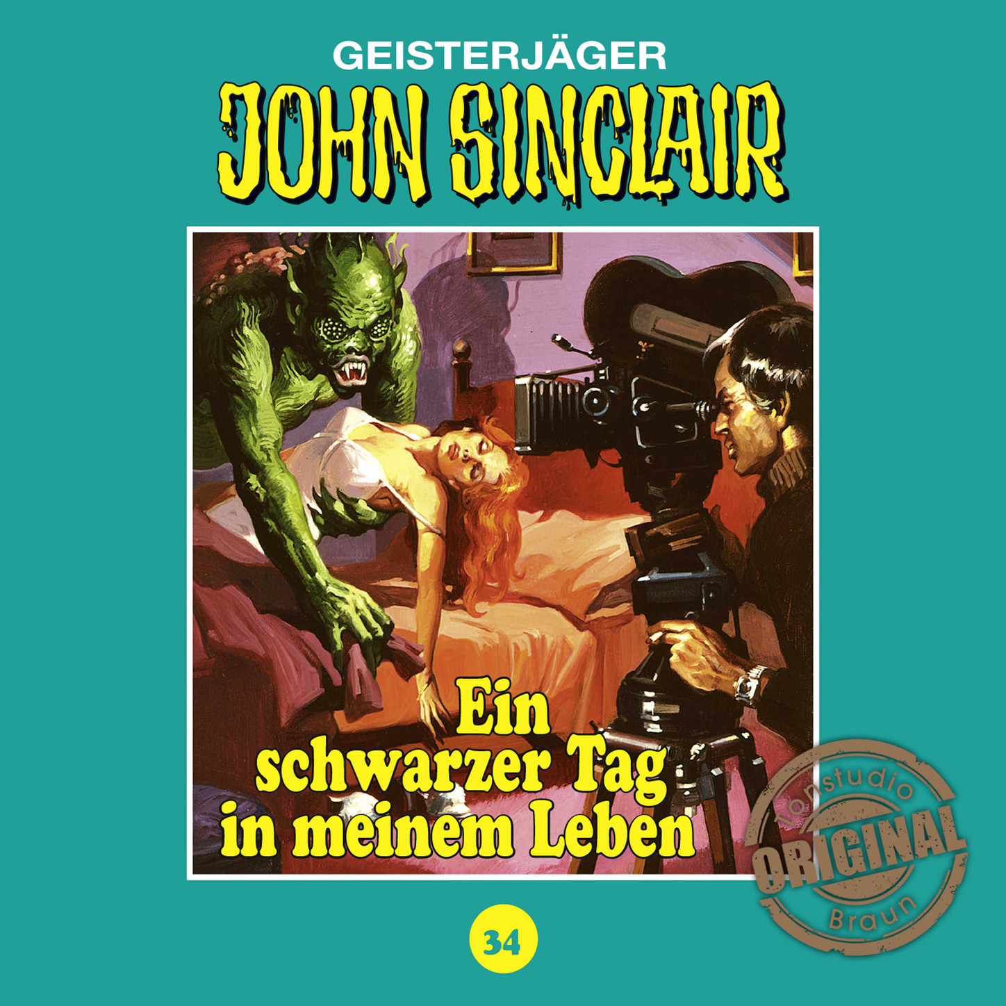 Обложка книги «John Sinclair, Tonstudio Braun, Folge 34: Ein schwarzer Tag in meinem Leben»
