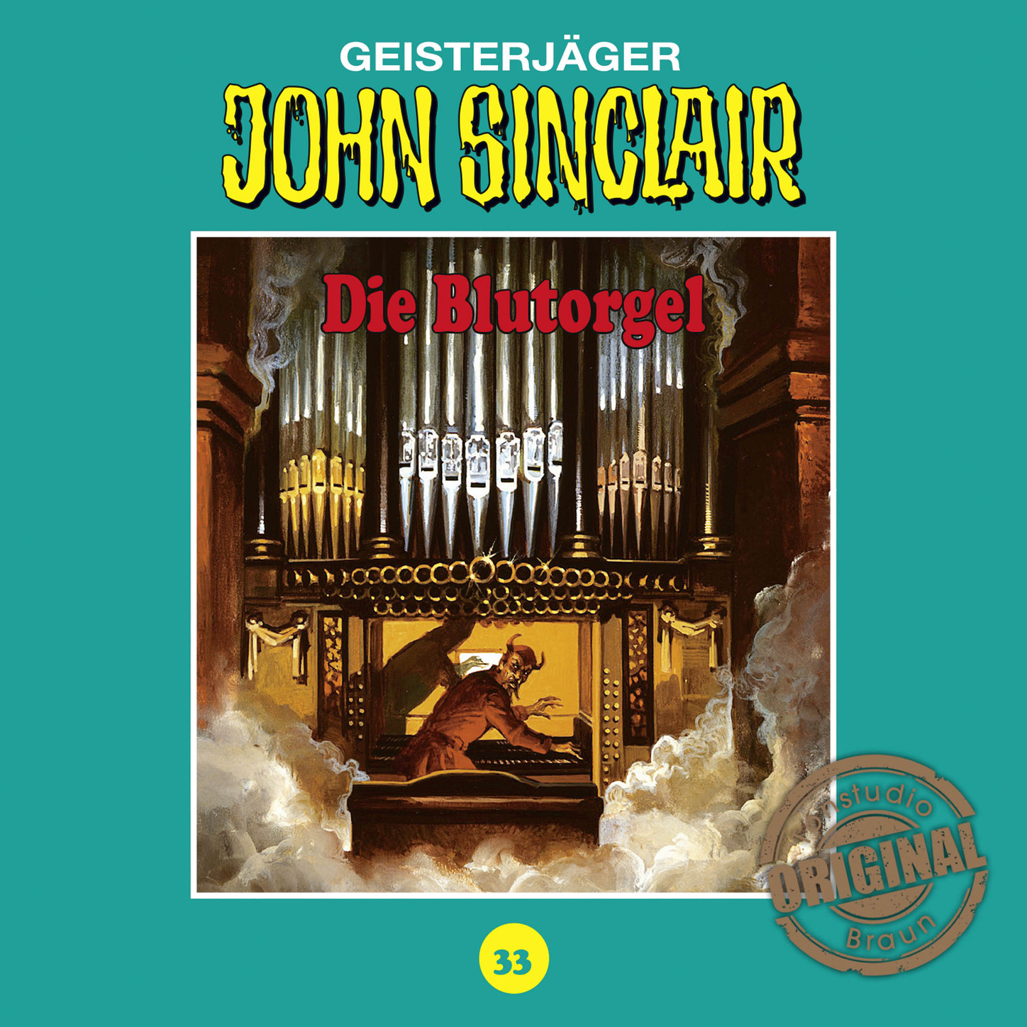 Обложка книги «John Sinclair, Tonstudio Braun, Folge 33: Die Blutorgel»