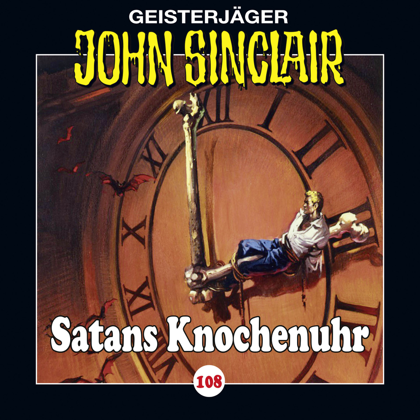 Обложка книги «John Sinclair, Folge 108: Satans Knochenuhr»