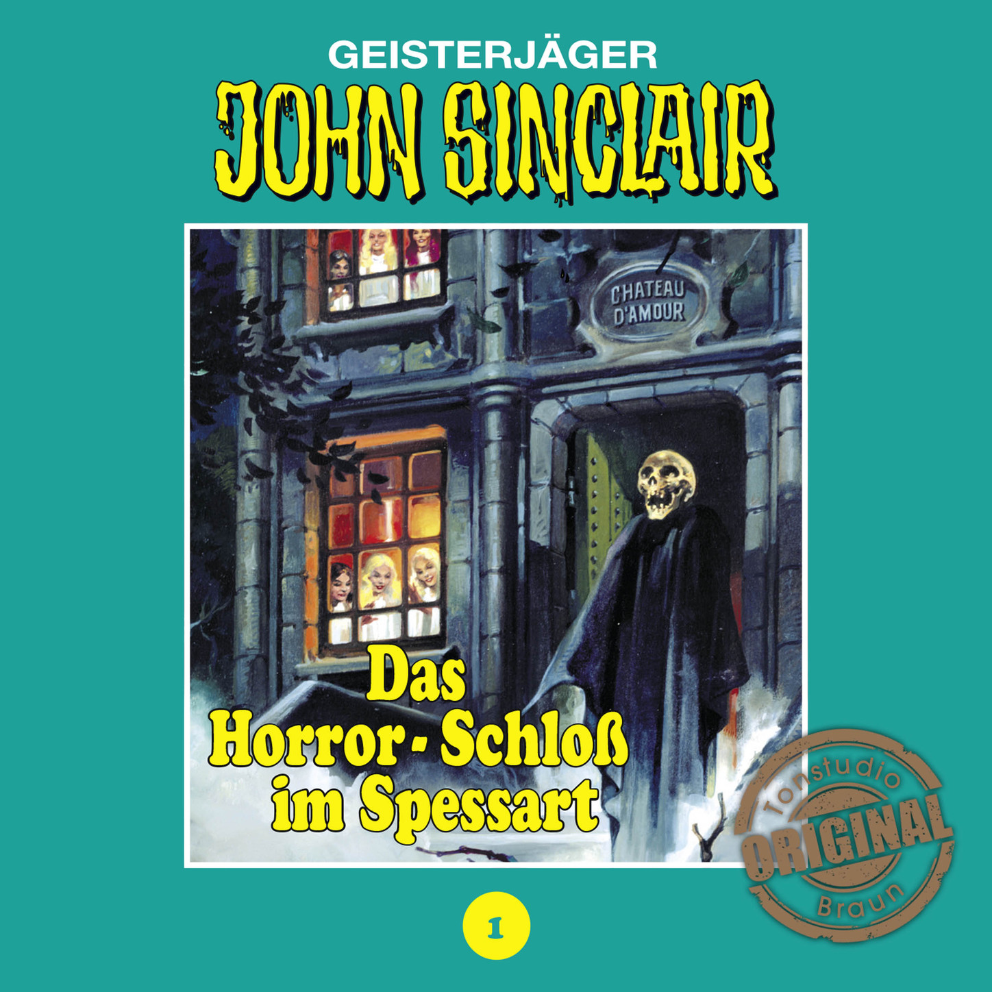 Обложка книги «John Sinclair, Tonstudio Braun, Folge 1: Das Horror-Schloß im Spessart»