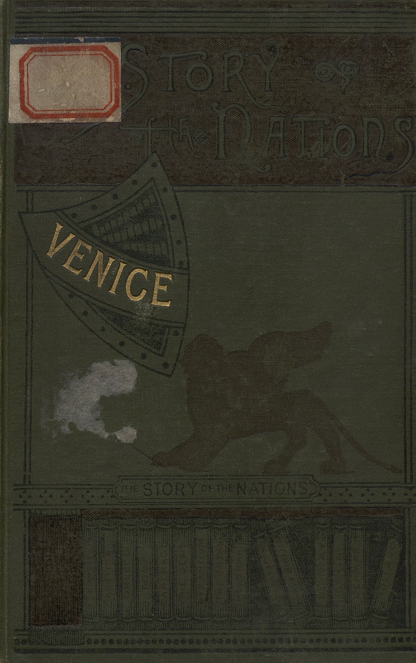 Обложка книги «Venice: The Story of the Nations»
