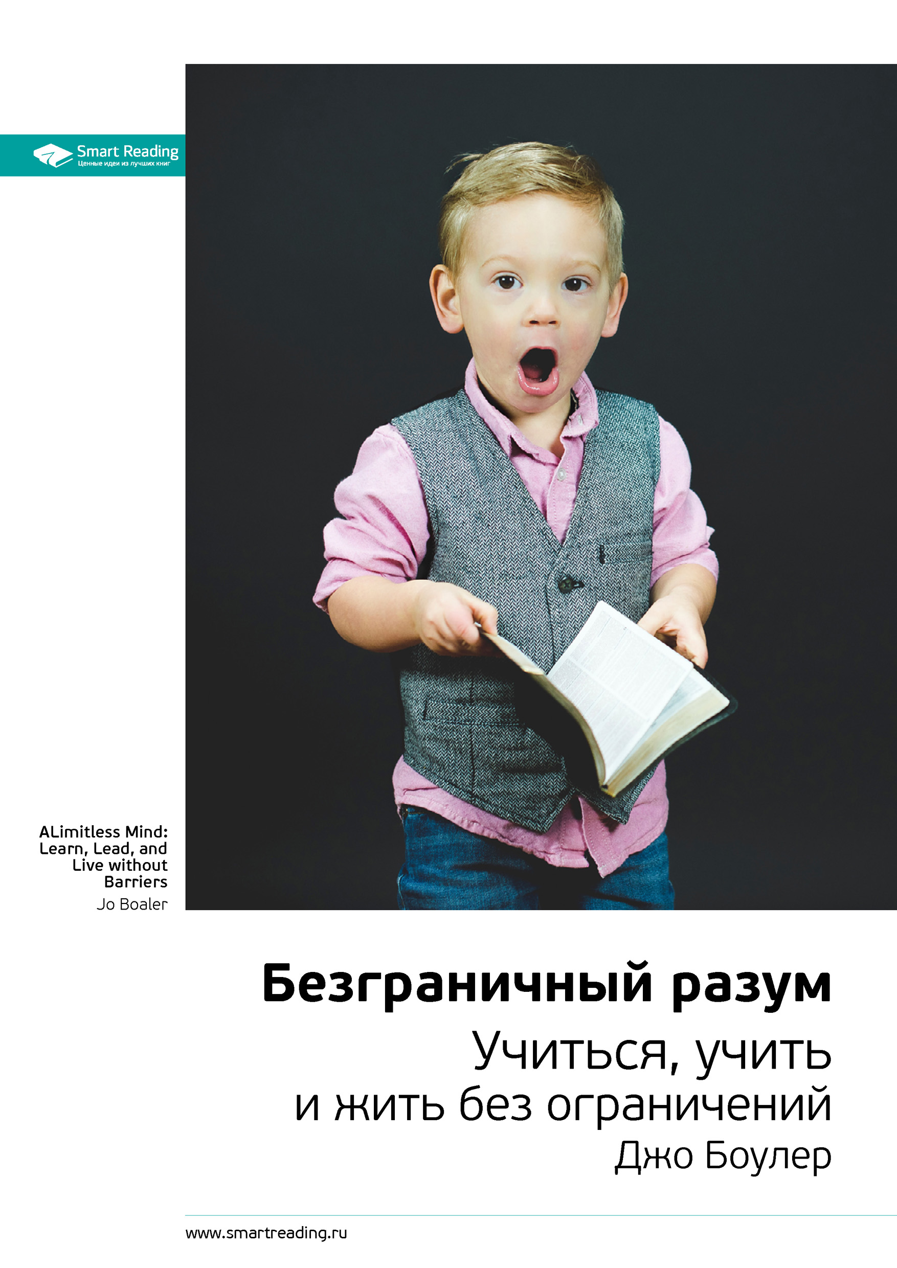 Обложка книги «Ключевые идеи книги: Безграничный разум. Учиться, учить и жить без ограничений. Джо Боулер»