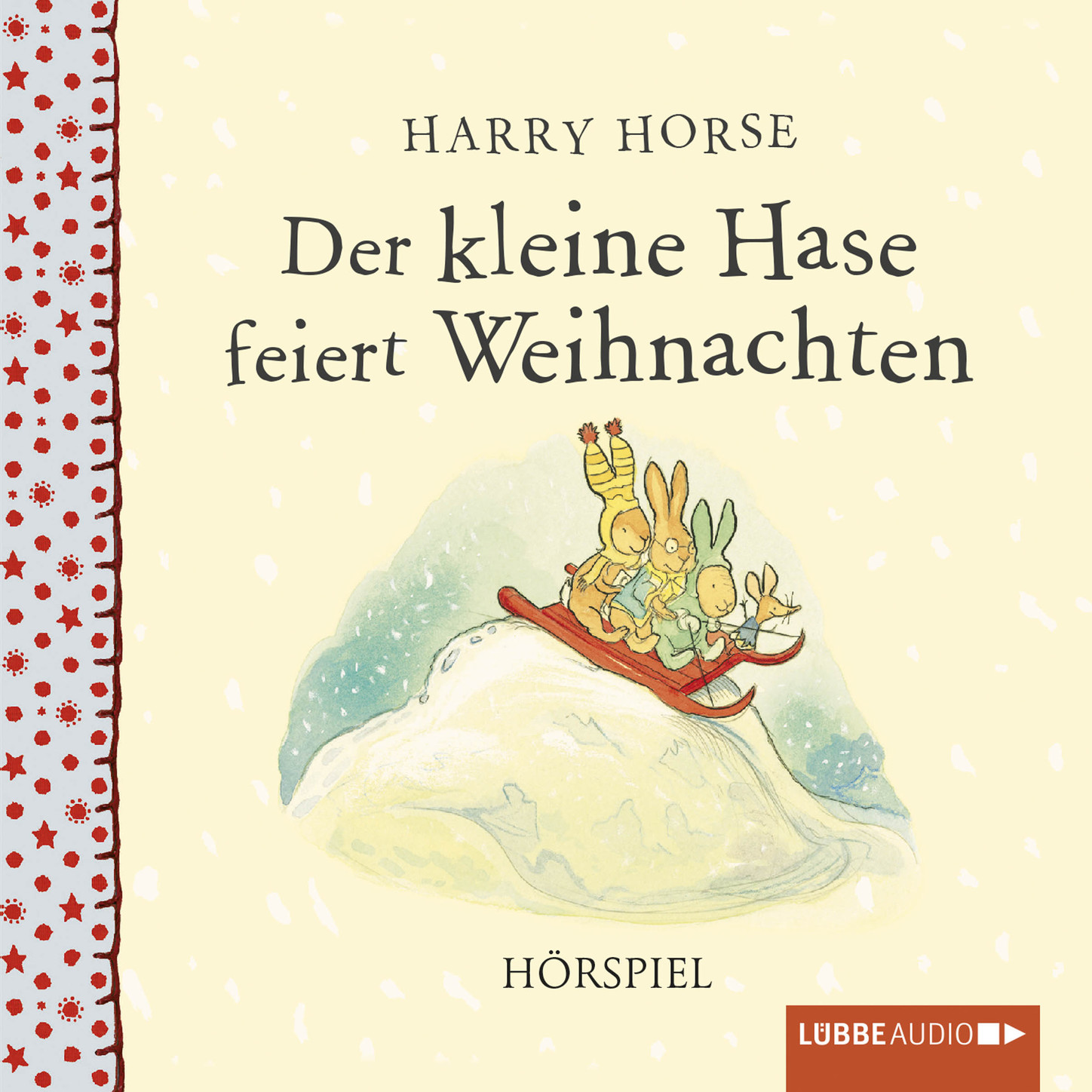 Обложка книги «Der kleine Hase feiert Weihnachten»