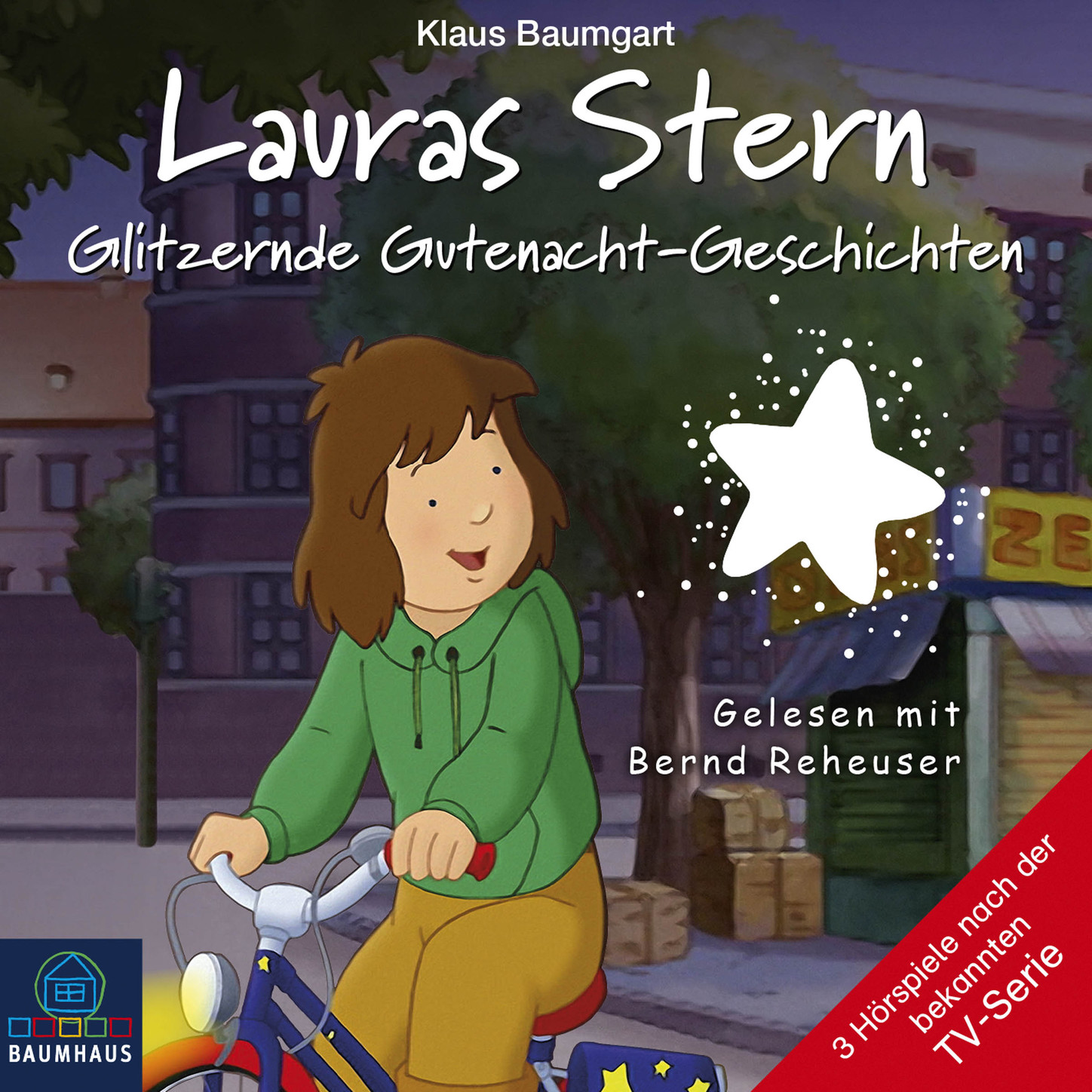 Обложка книги «Lauras Stern, Teil 9: Glitzernde Gutenacht-Geschichten»