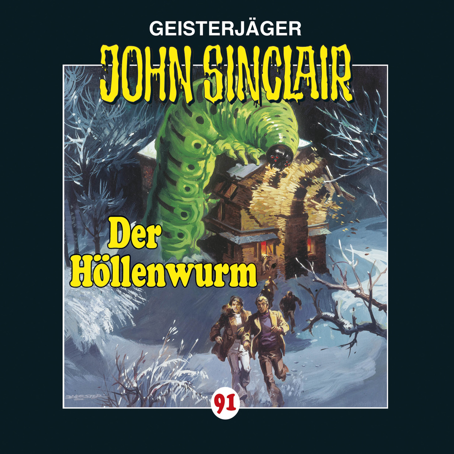 Обложка книги «John Sinclair, Folge 91: Der Höllenwurm»