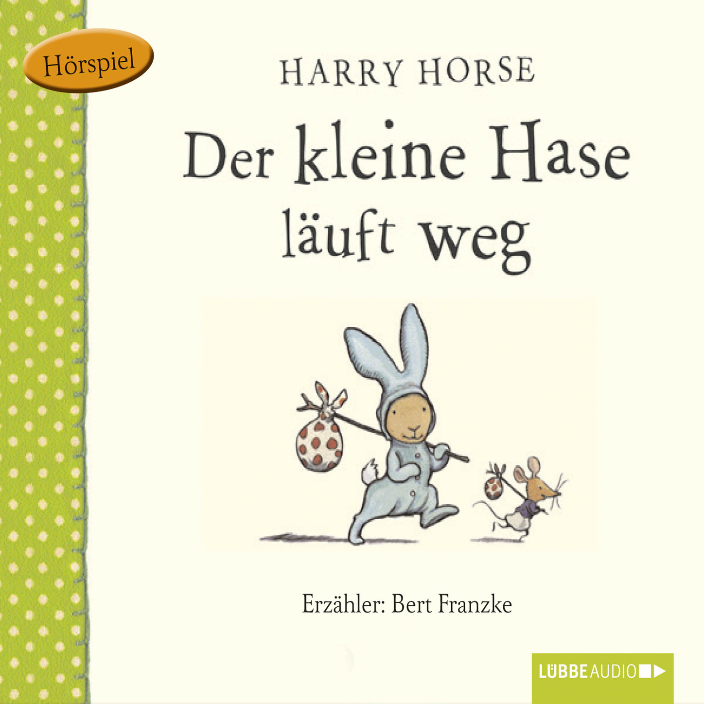 Обложка книги «Der kleine Hase, Der kleine Hase läuft weg»