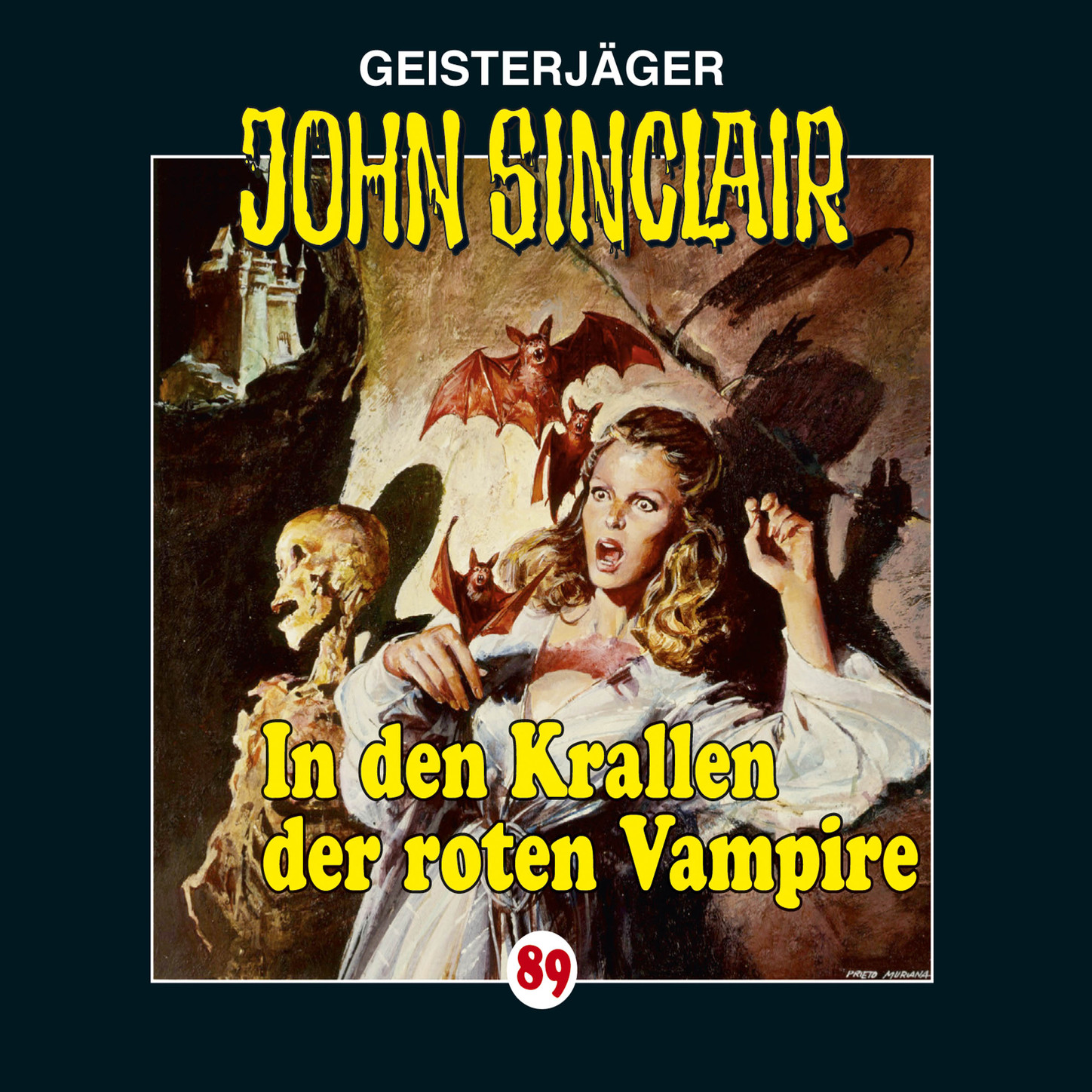 Обложка книги «John Sinclair, Folge 89: In den Krallen der roten Vampire»