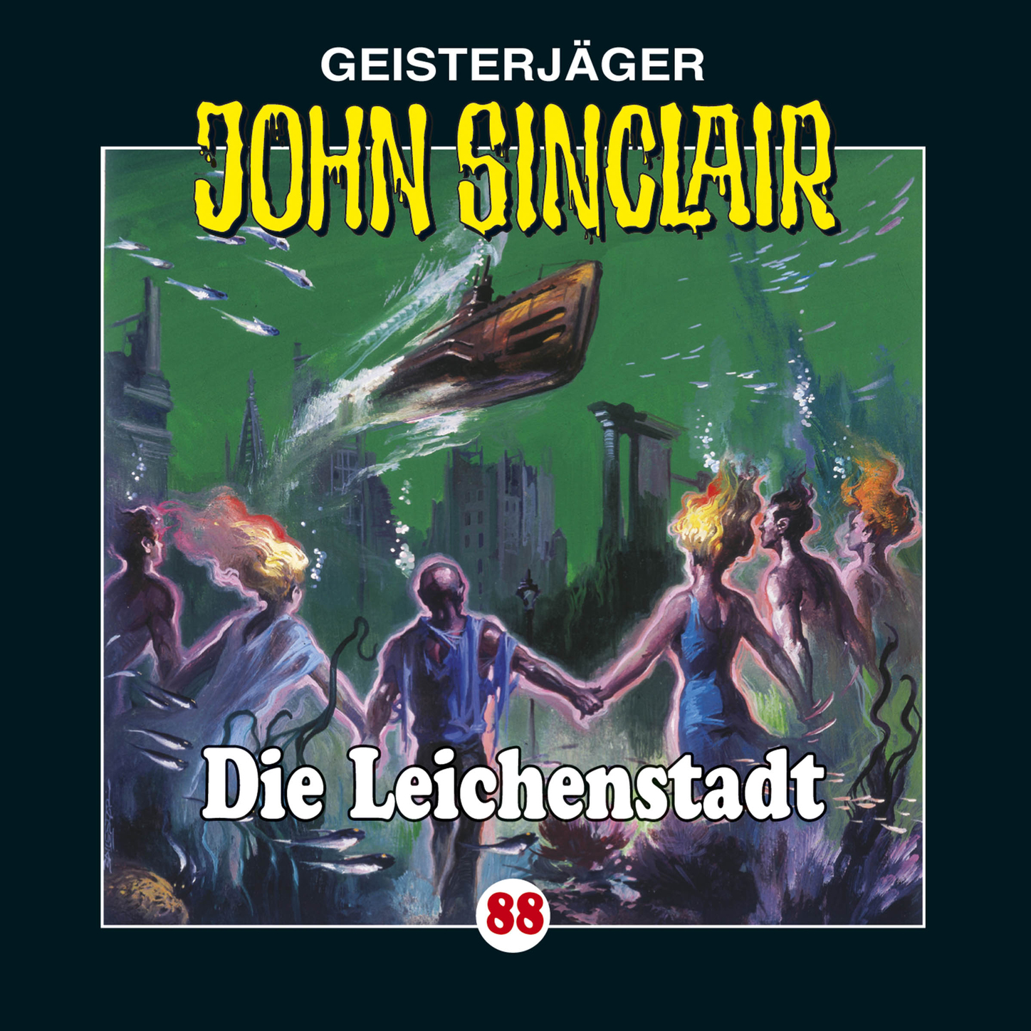 Обложка книги «John Sinclair, Folge 88: Die Leichenstadt»