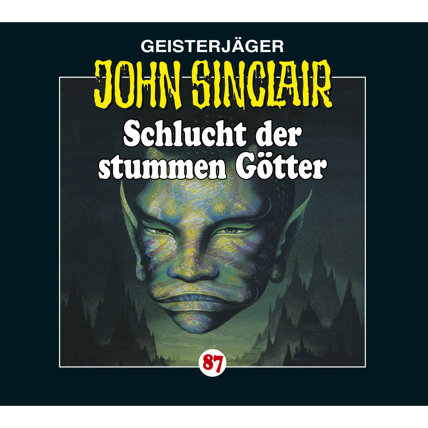 Обложка книги «John Sinclair, Folge 87: Schlucht der stummen Götter»