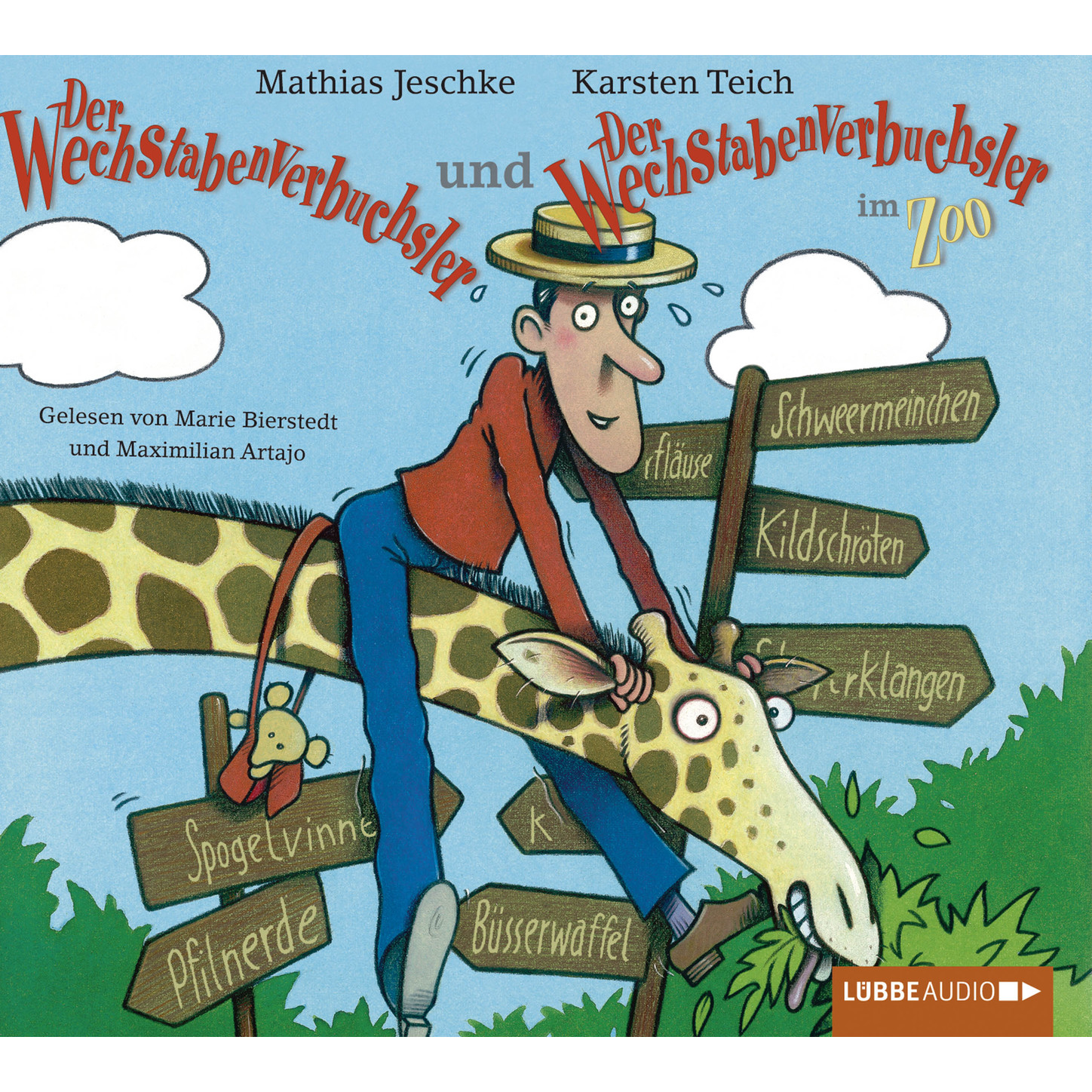 Обложка книги «Der Wechstabenverbuchsler + Der Wechstabenverbuchsler im Zoo»