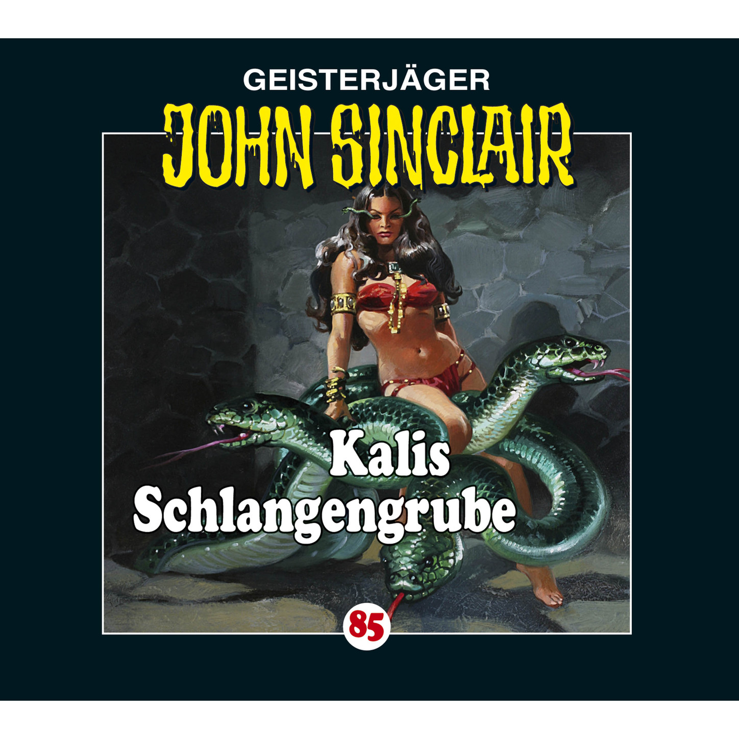 Обложка книги «John Sinclair, Folge 85: Kalis Schlangengrube»