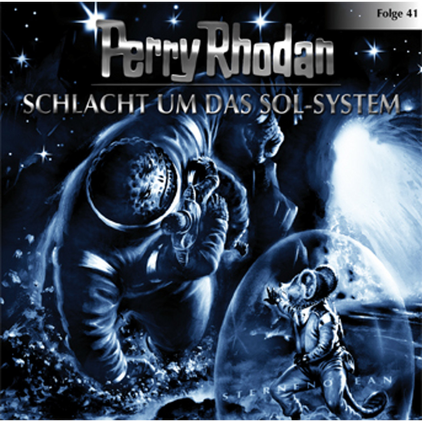 Обложка книги «Perry Rhodan, Folge 41: Schlacht um das Sol-System»