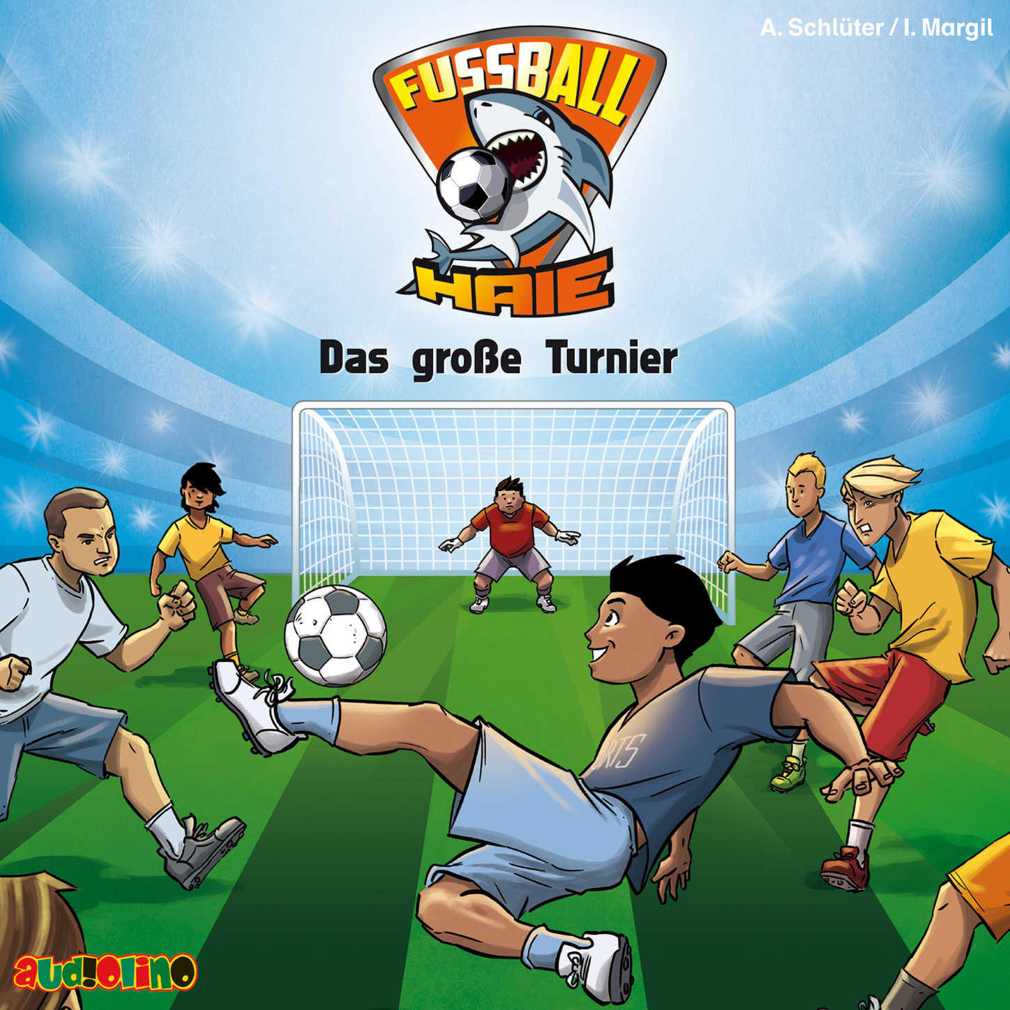Обложка книги «Das große Turnier - Fußball-Haie 2»