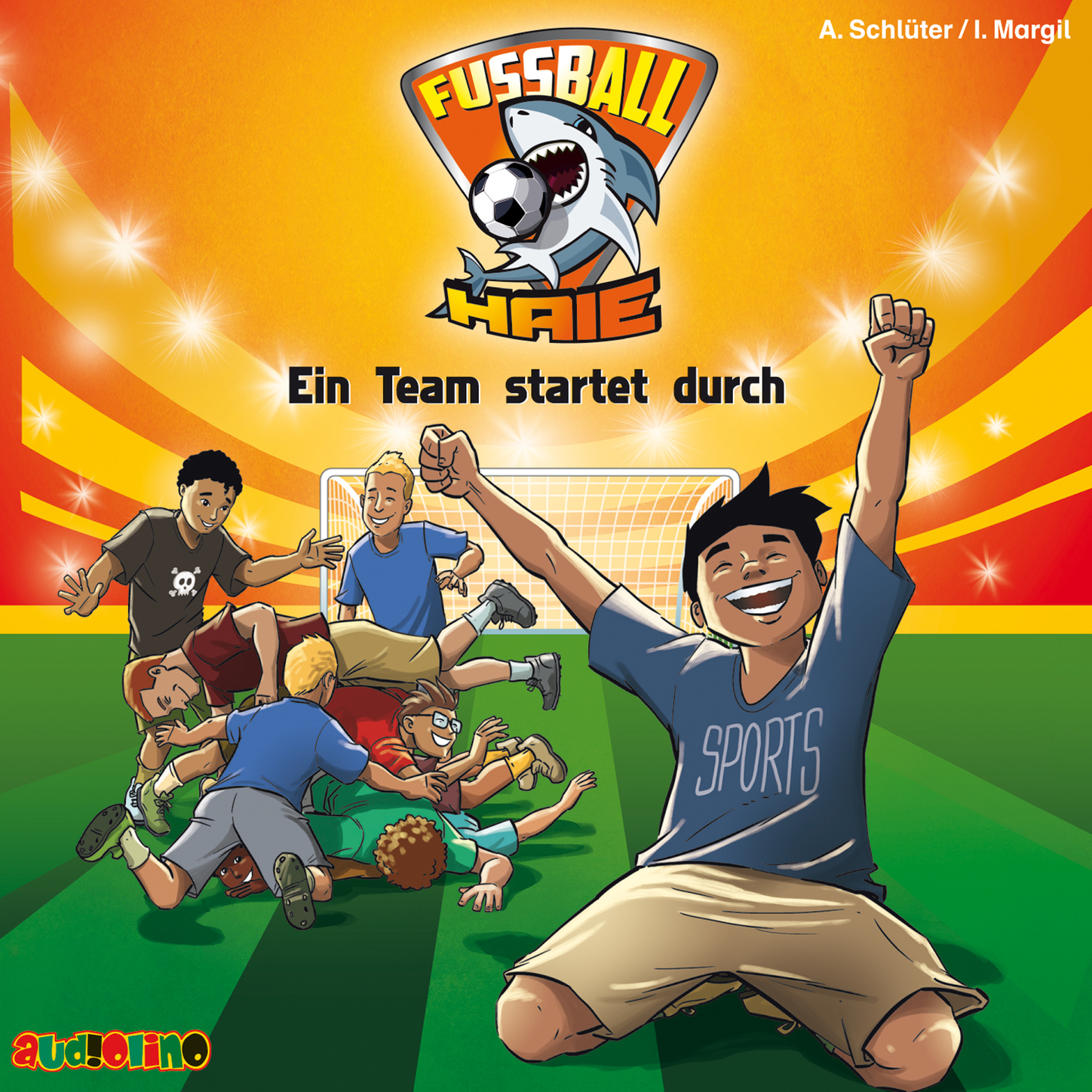 Обложка книги «Ein Team startet durch - Fußball-Haie 3»