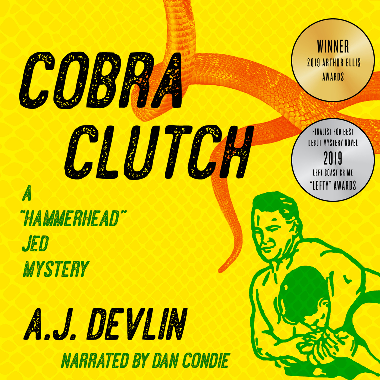 Обложка книги «Cobra Clutch - A "Hammerhead" Jed Mystery, Book 1 (Unabridged)»