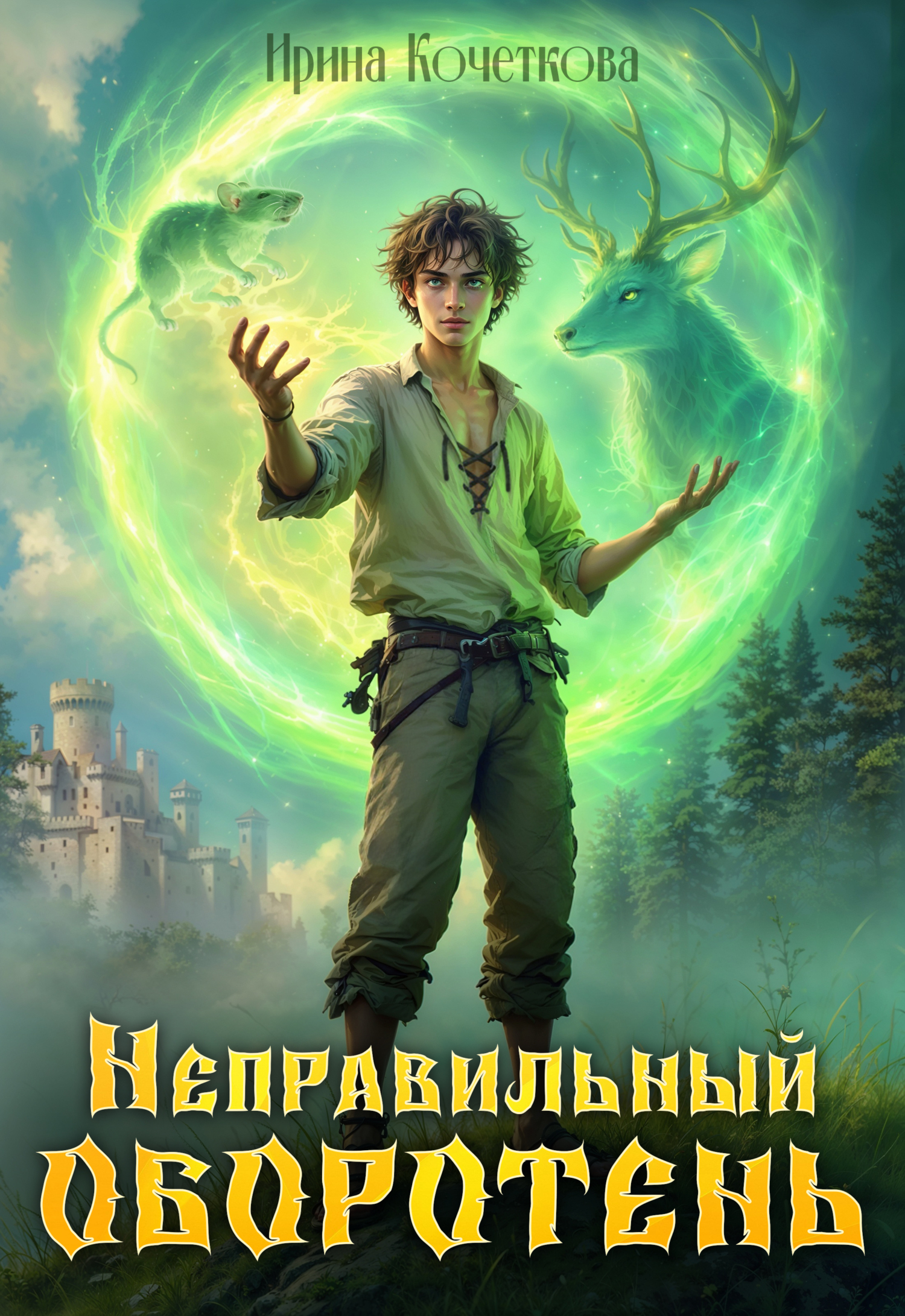 Обложка книги «Неправильный оборотень»