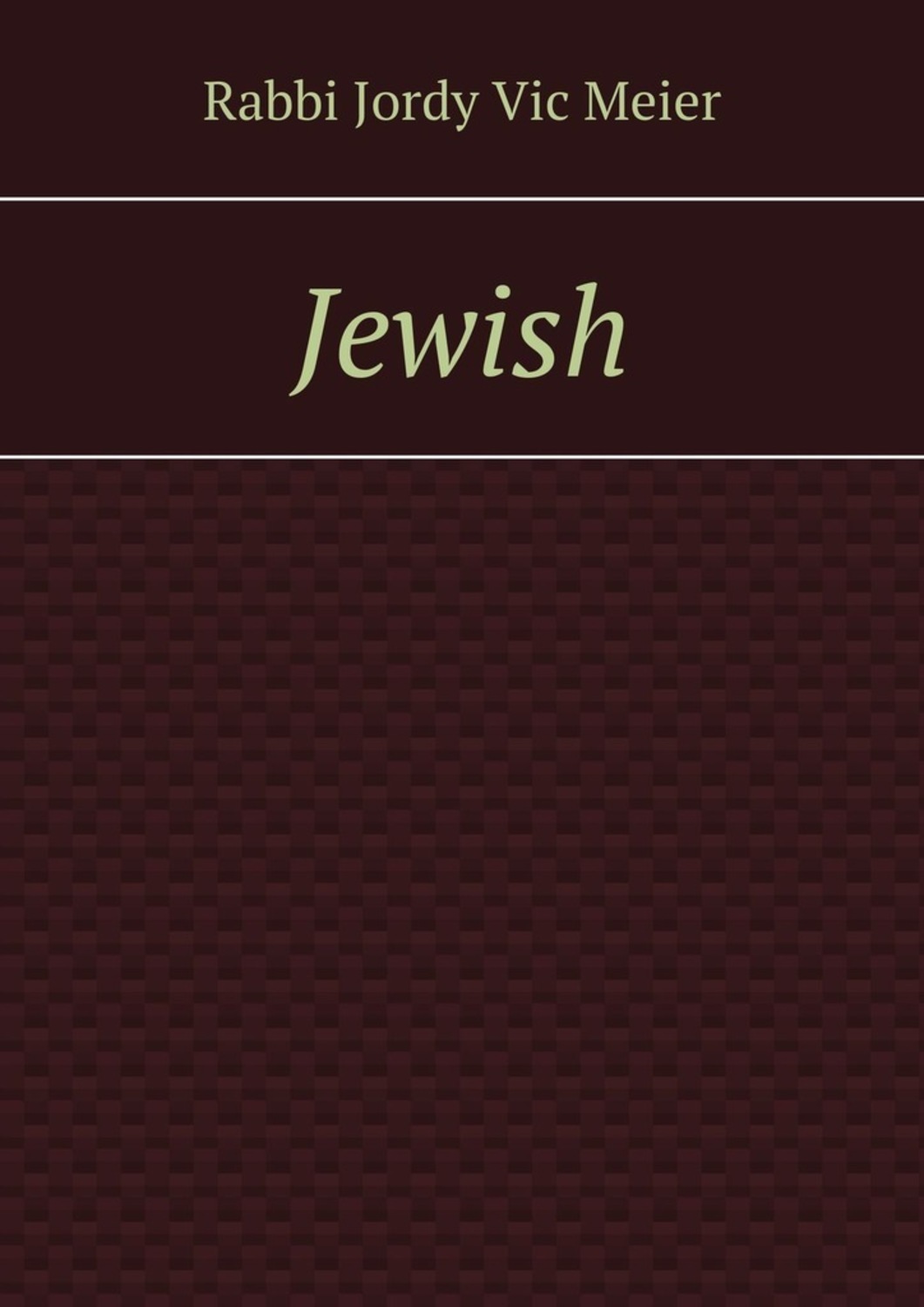 Обложка книги «Jewish»
