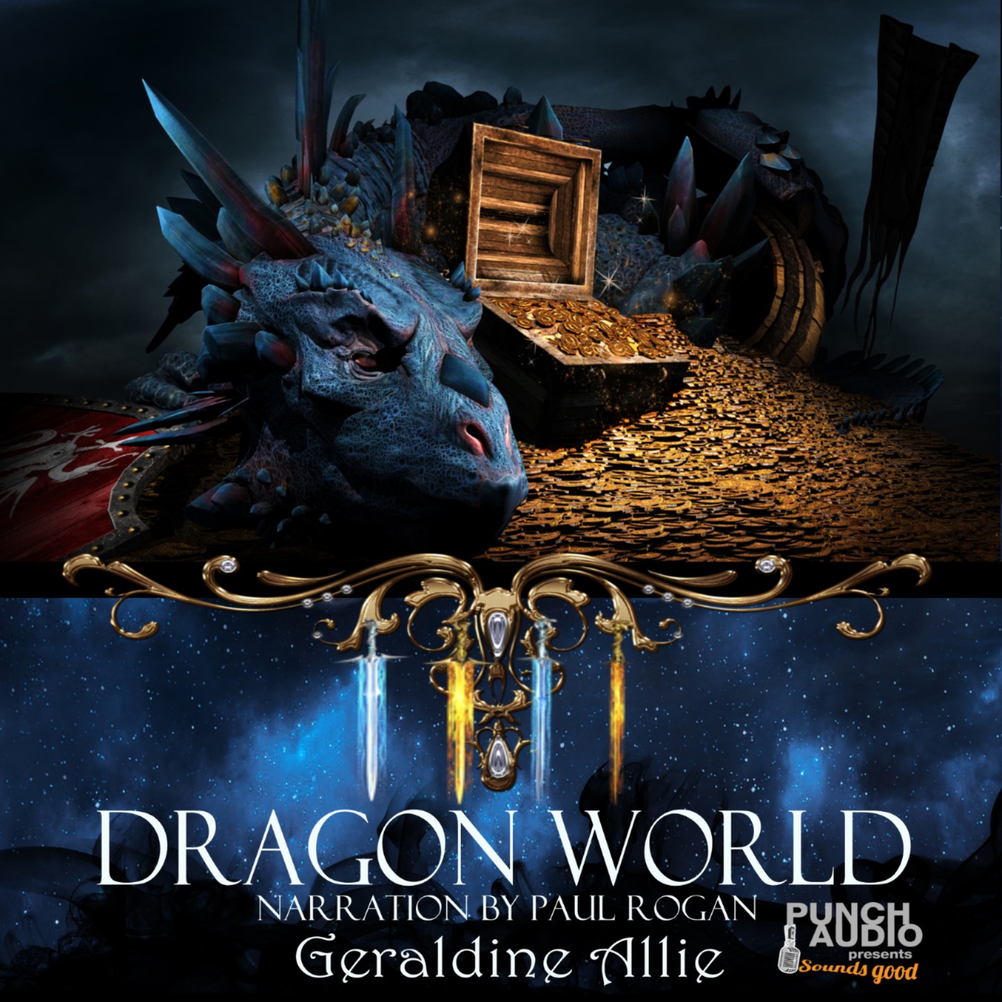 Обложка книги «Dragon World - A Seers of the Moon Prequel - The Rise of Merlin, Book 1 (Unabridged)»