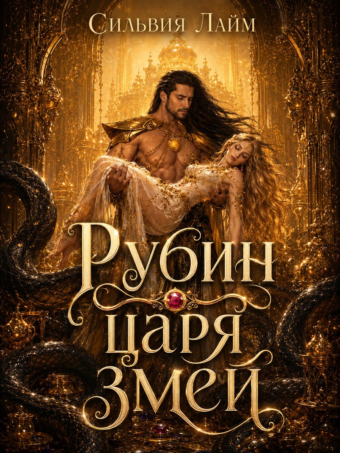 Обложка книги «Рубин царя змей»
