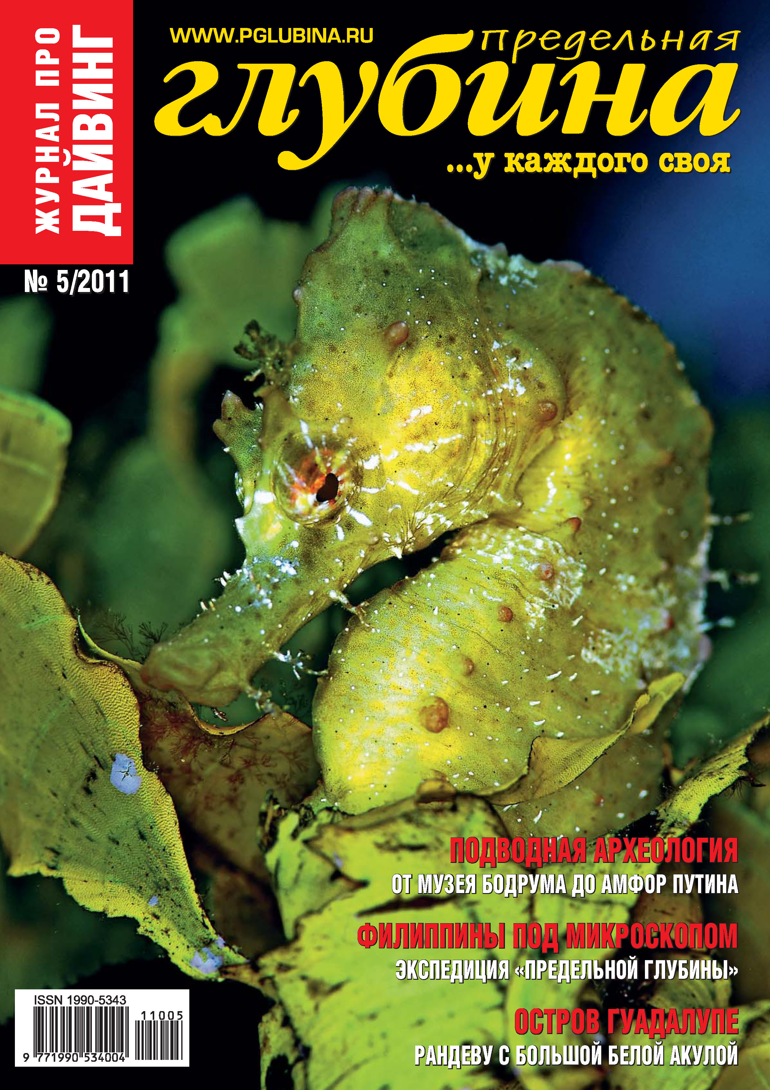 Обложка книги «Предельная Глубина №5/2011»
