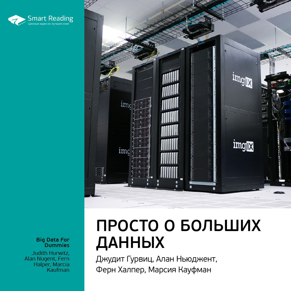 Обложка книги «Ключевые идеи книги: Просто о больших данных. Джудит Гурвиц и другие»