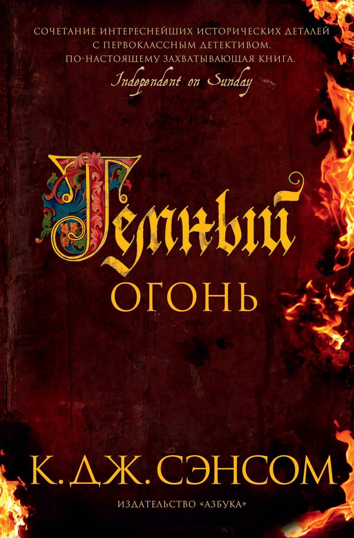 Обложка книги «Темный огонь»
