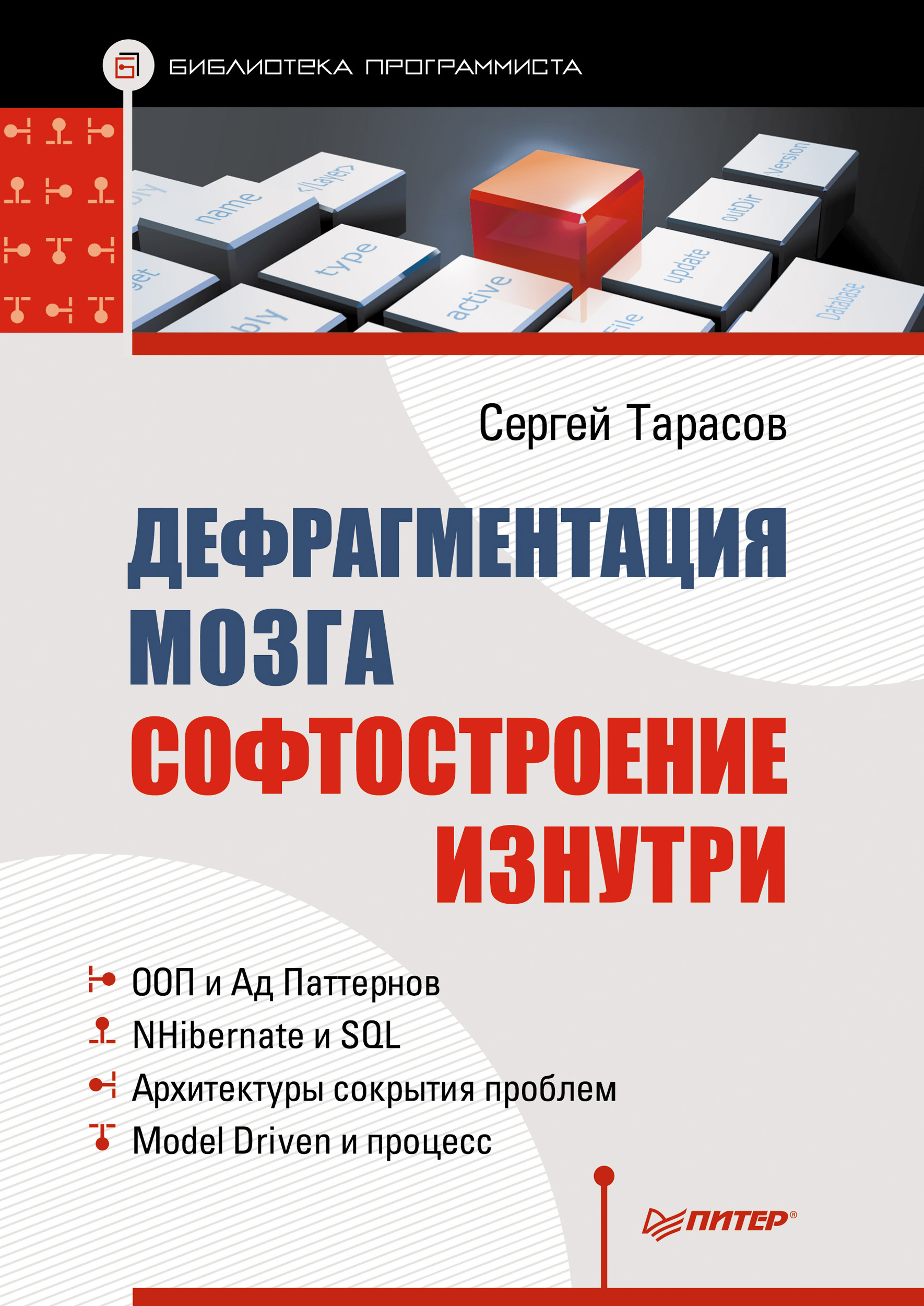 Обложка книги «Дефрагментация мозга. Софтостроение изнутри»