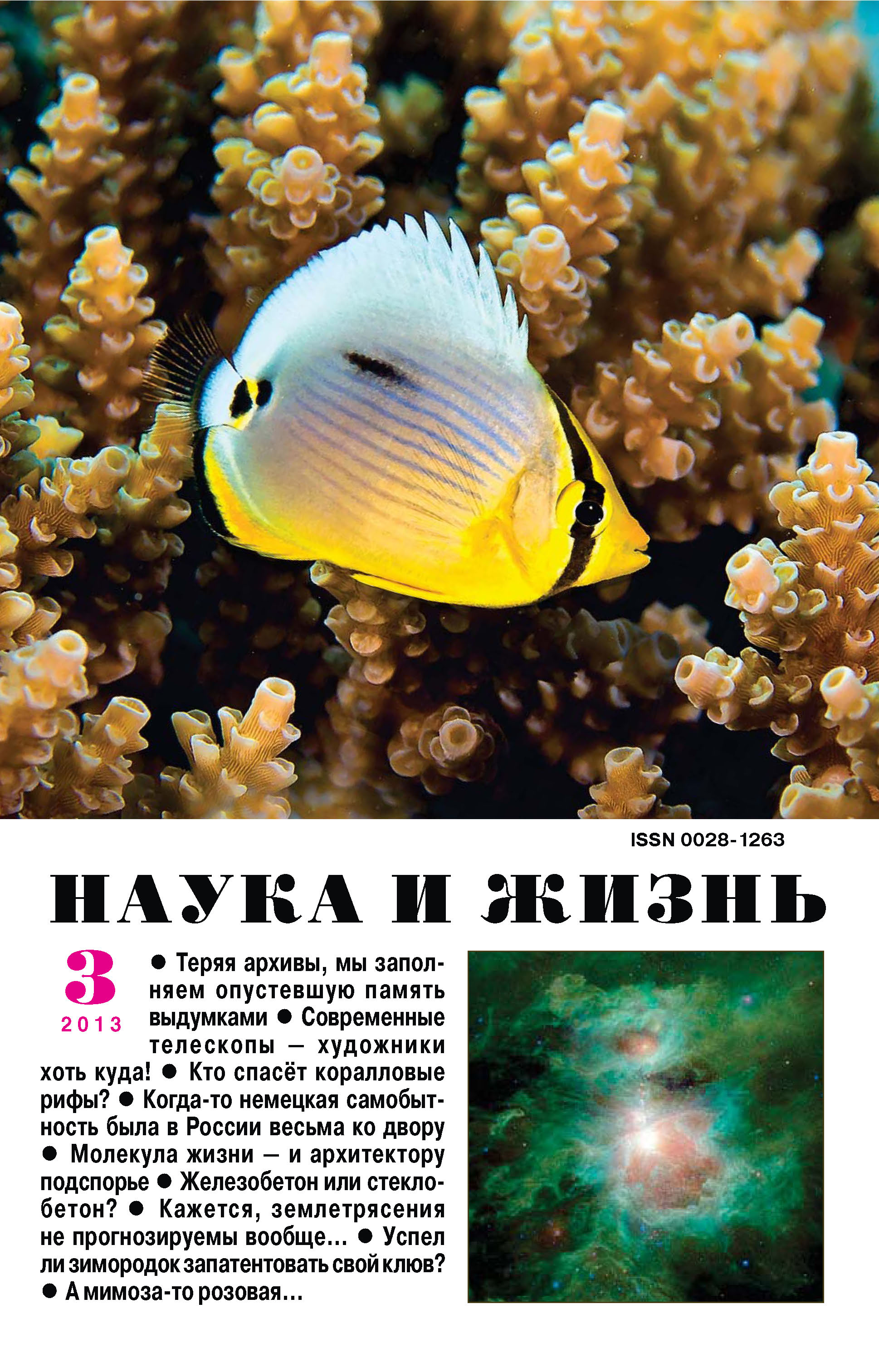 Обложка книги «Наука и жизнь №03/2013»