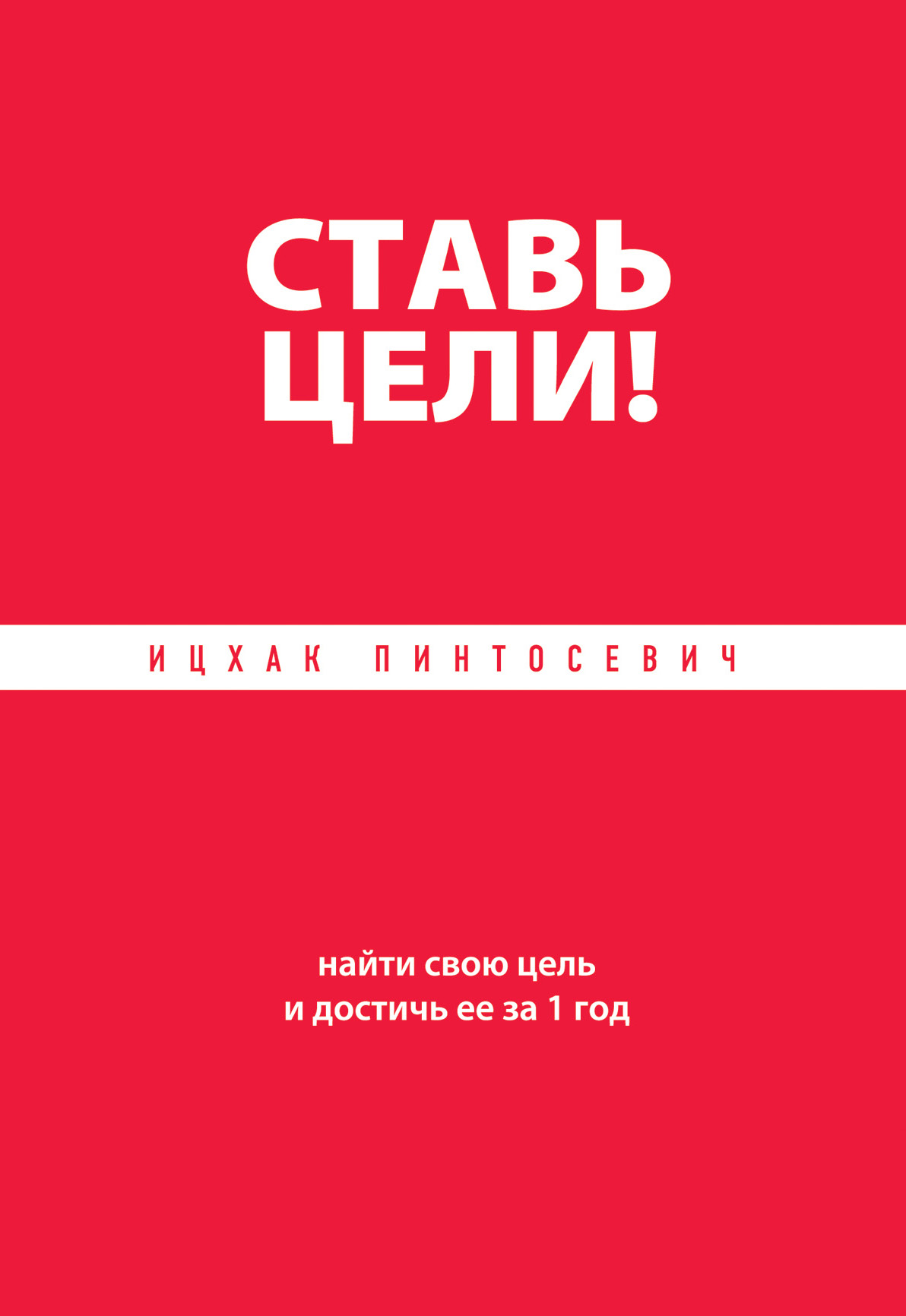 Обложка книги «Ставь цели! Найти свою цель и достичь ее за 1 год»