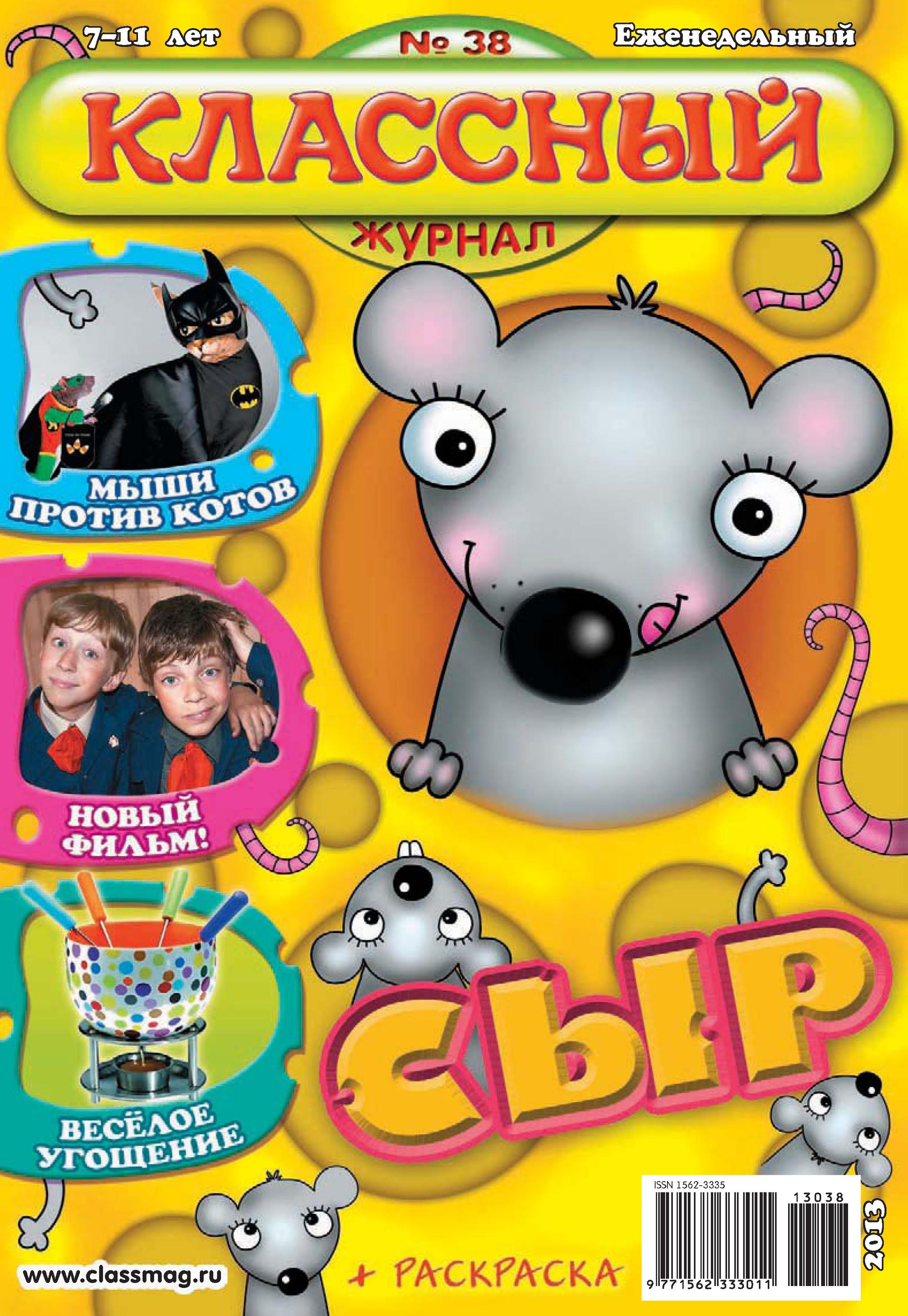 Обложка книги «Классный журнал №38/2013»