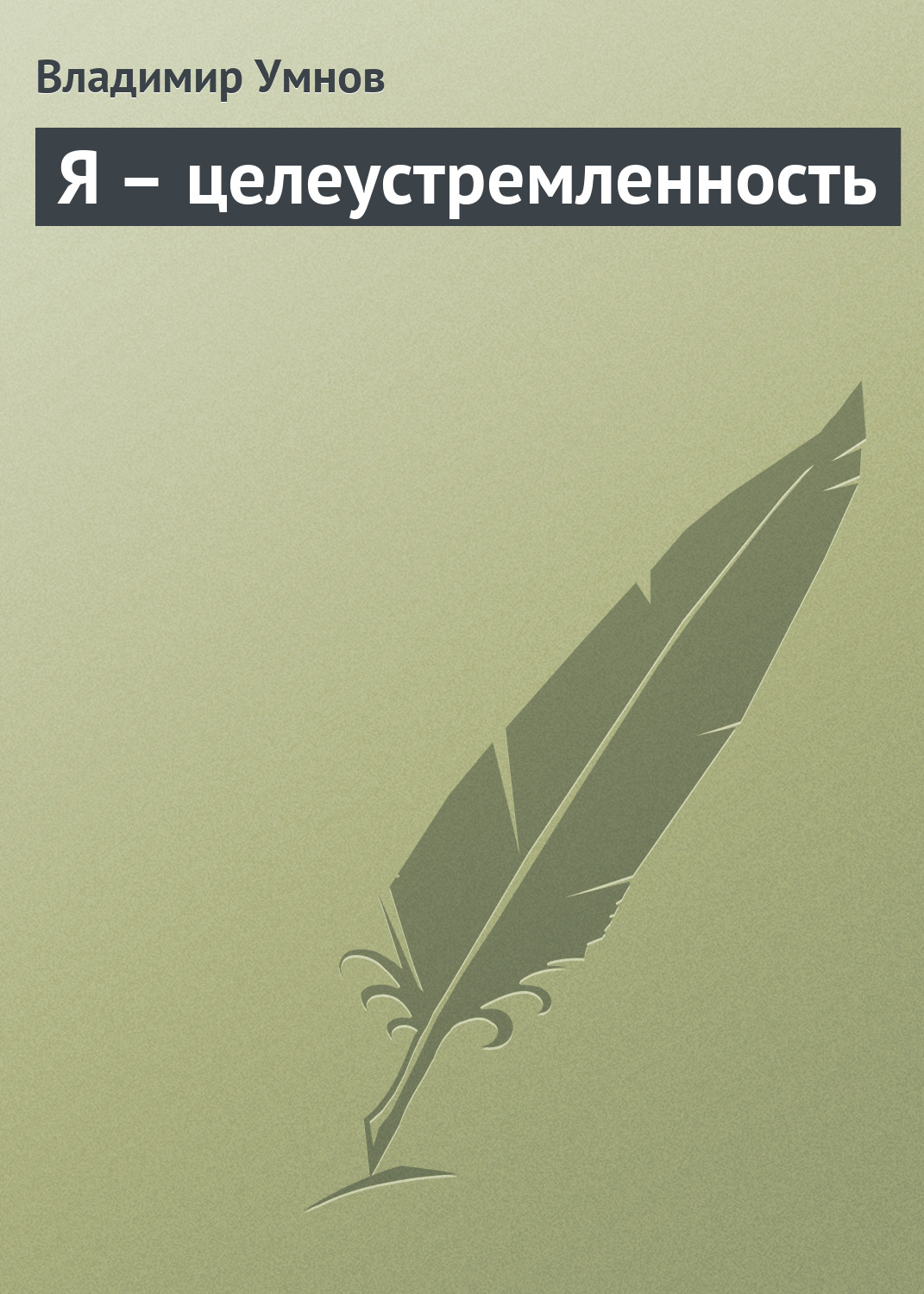 Обложка книги «Я – целеустремленность»