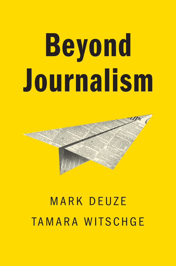 Обложка книги «Beyond Journalism»