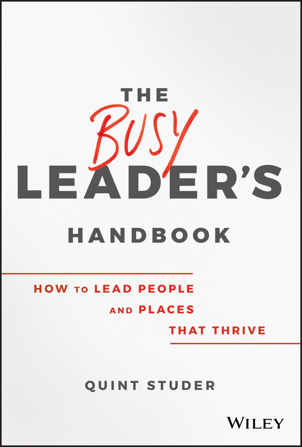 Обложка книги «The Busy Leader's Handbook»