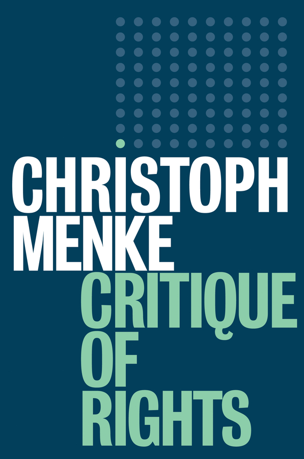 Обложка книги «Critique of Rights»