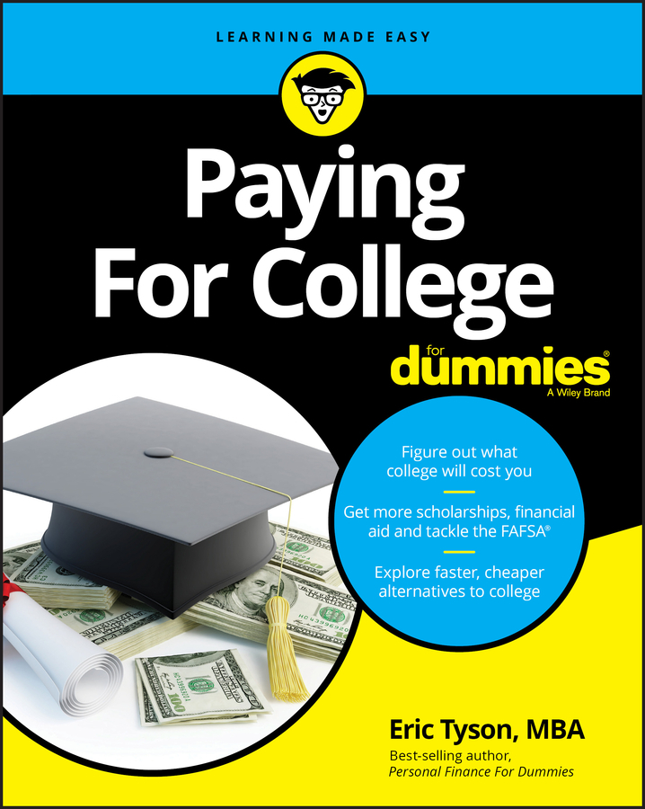 Обложка книги «Paying For College For Dummies»