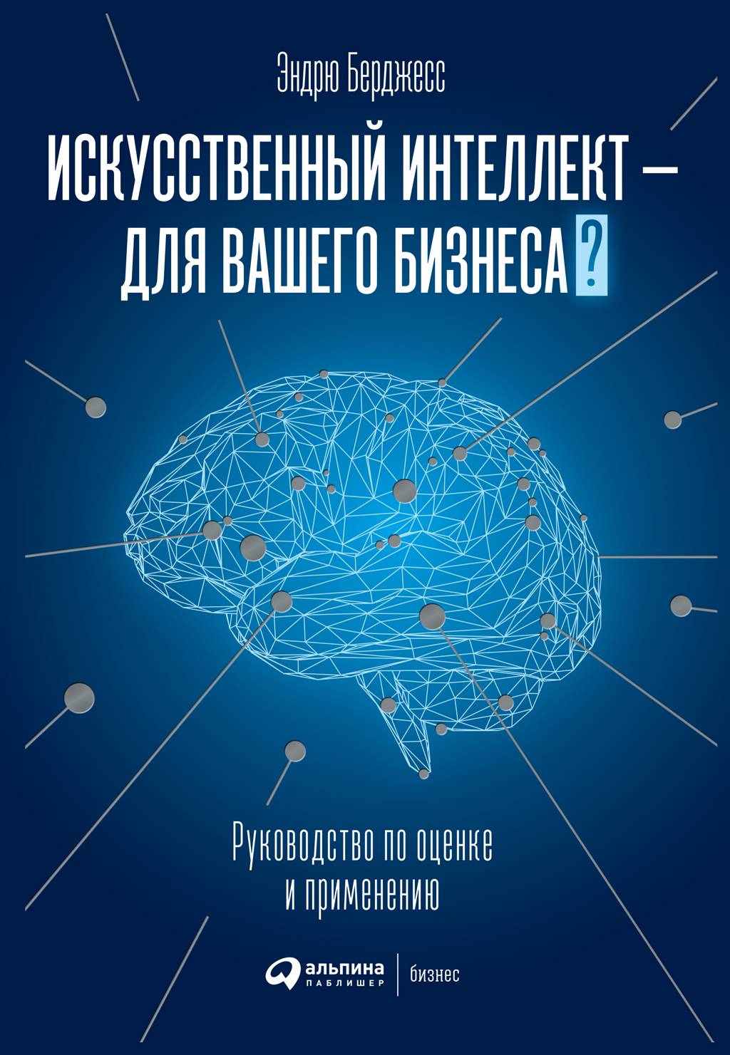 Обложка книги «Искусственный интеллект – для вашего бизнеса. Руководство по оценке и применению»