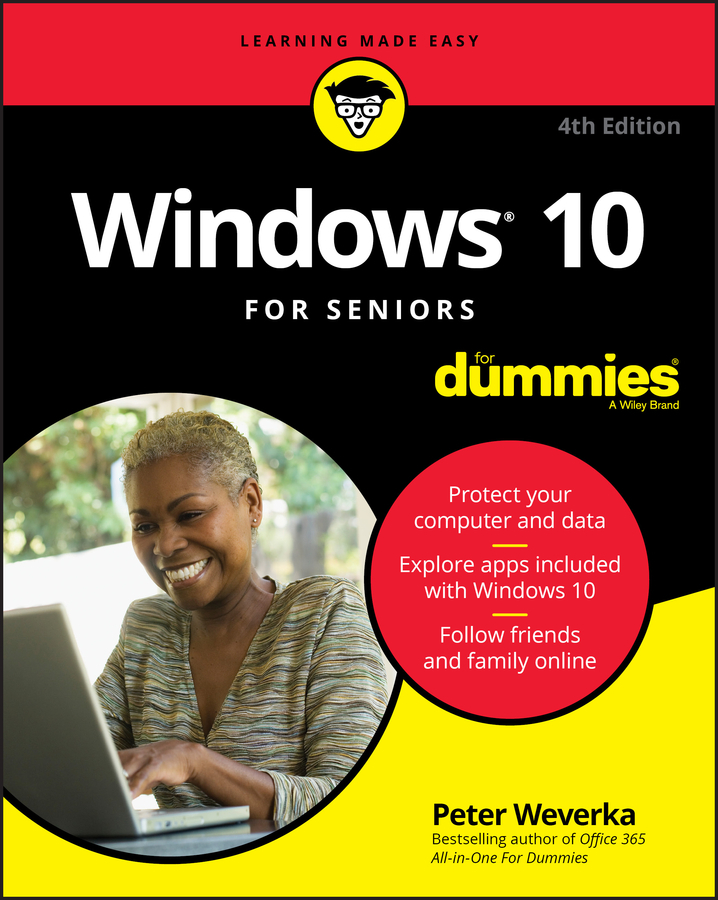 Обложка книги «Windows 10 For Seniors For Dummies»