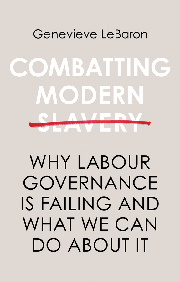 Обложка книги «Combatting Modern Slavery»