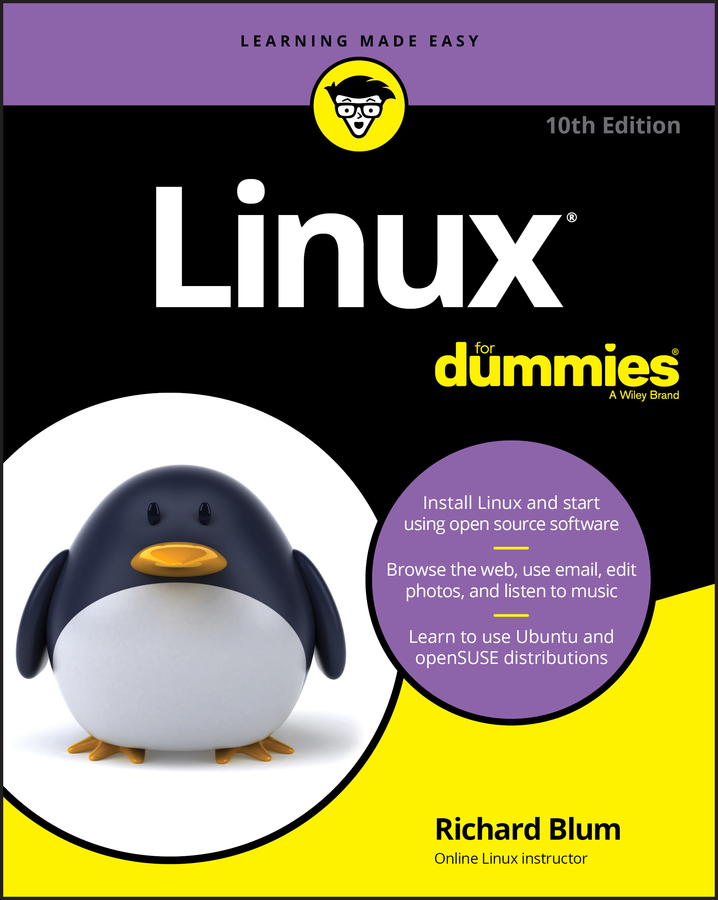 Обложка книги «Linux For Dummies»