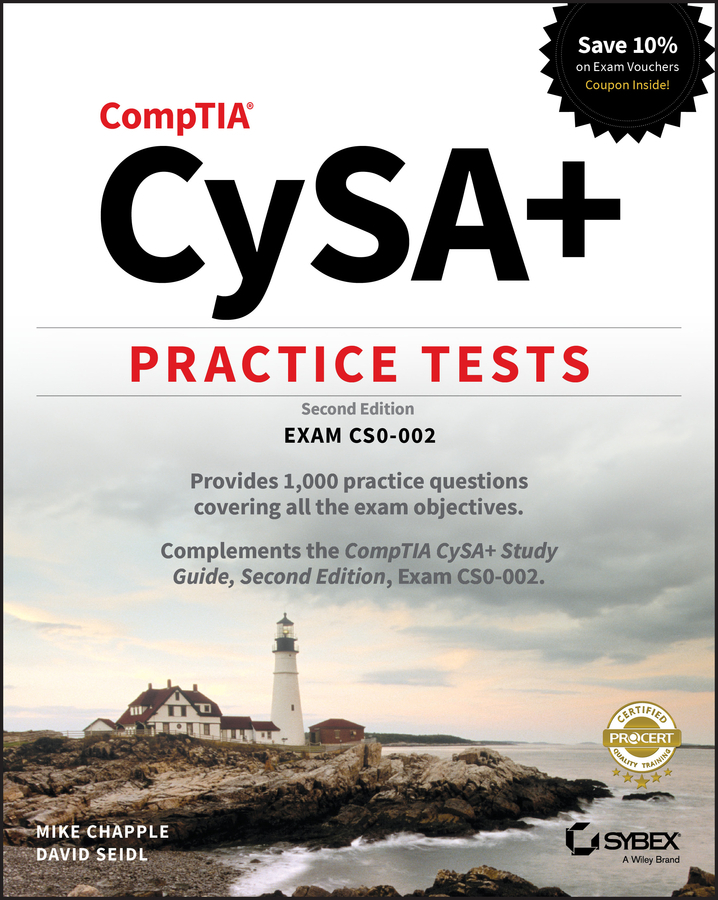 Обложка книги «CompTIA CySA+ Practice Tests»