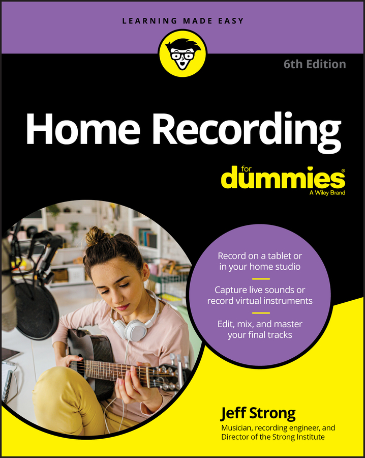 Обложка книги «Home Recording For Dummies»