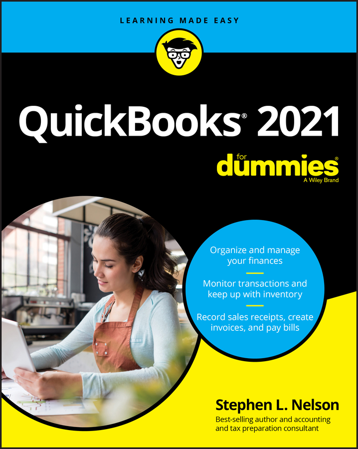 Обложка книги «QuickBooks 2021 For Dummies»