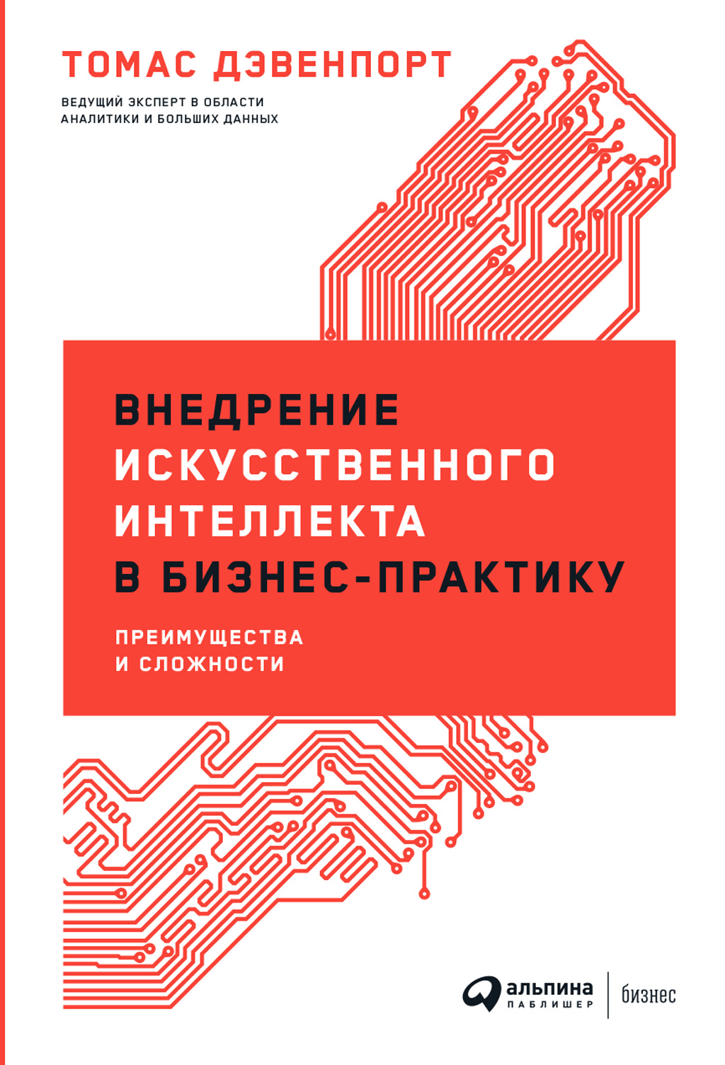 Обложка книги «Внедрение искусственного интеллекта в бизнес-практику. Преимущества и сложности»