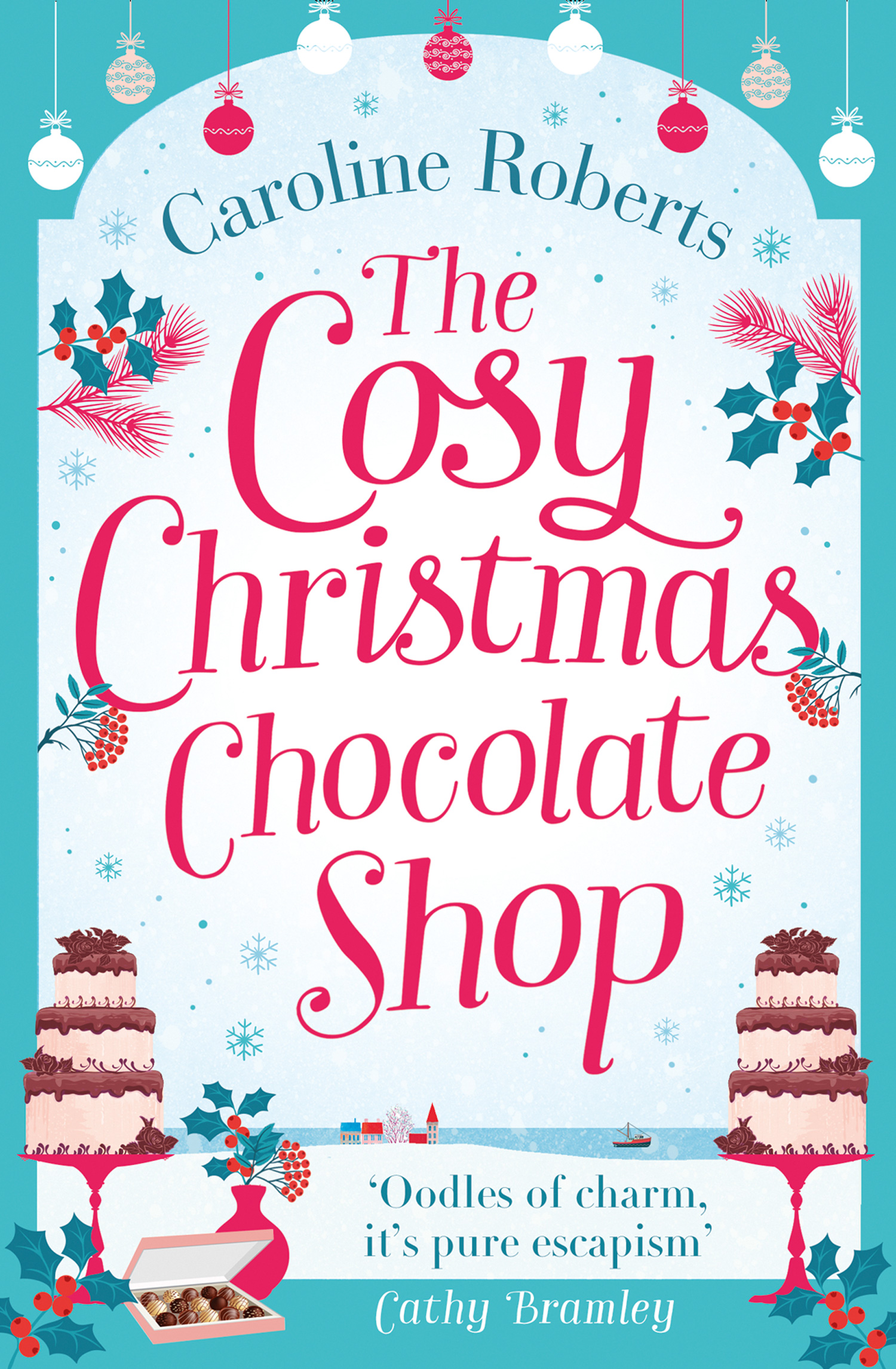 Обложка книги «The Cosy Christmas Chocolate Shop»